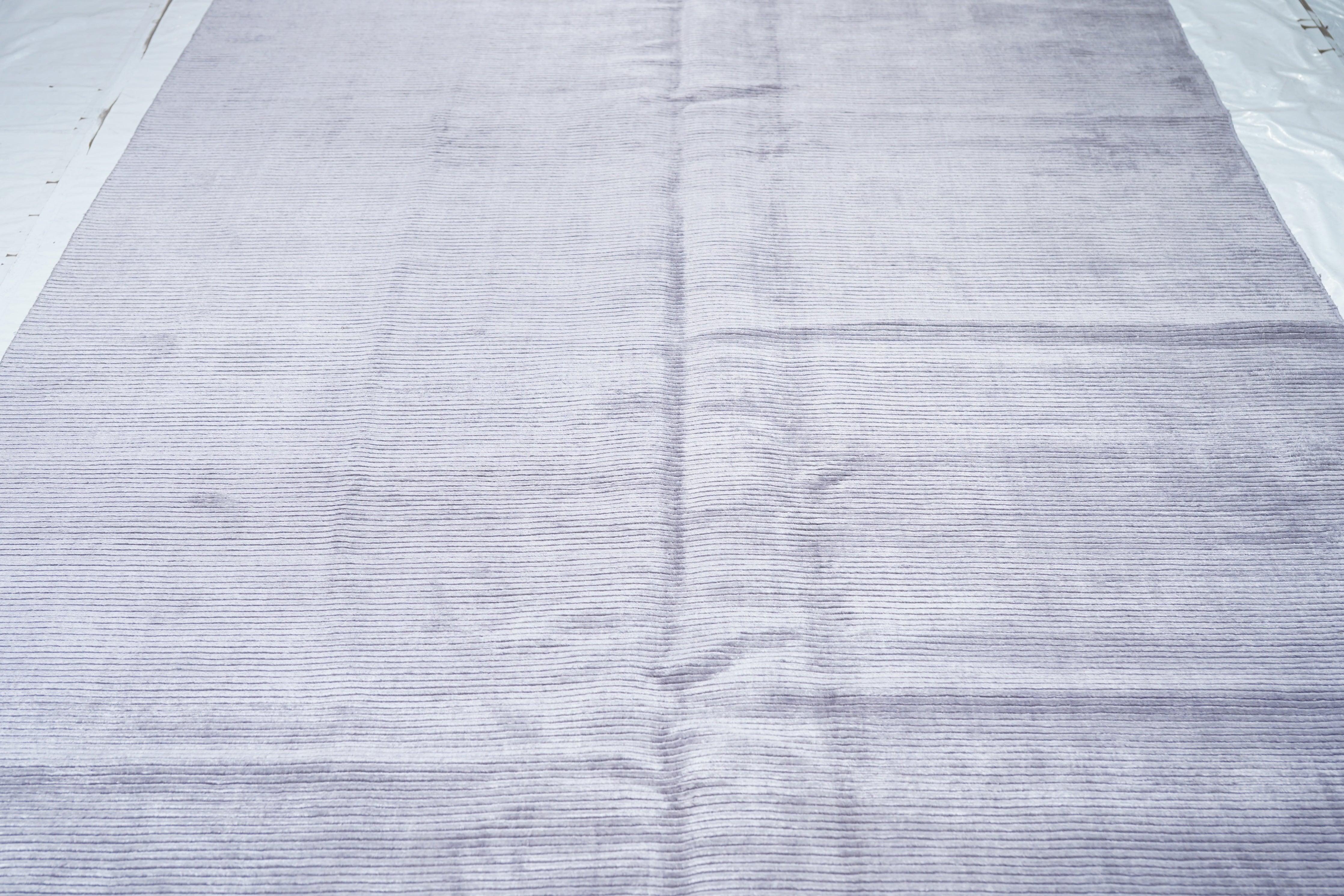 Lana Tappeto moderno indiano 6'7'' x 9'10'' in vendita