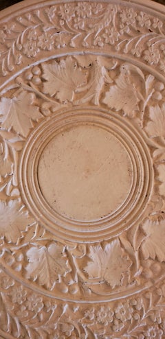 Indian Moroccan Carved Side Table - Folding Style