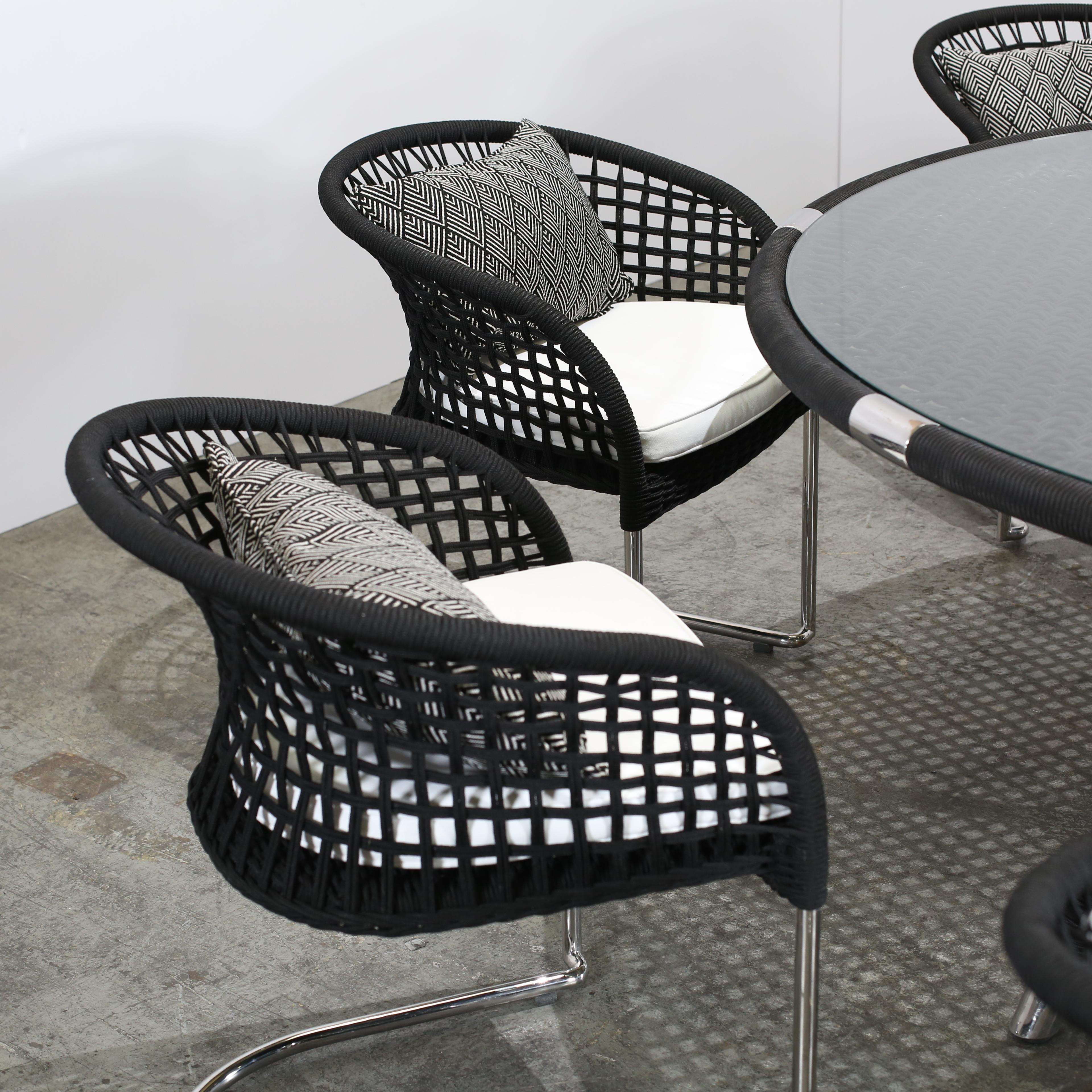 Indian Ocean Marina Outdoor Dining Set For Sale 3