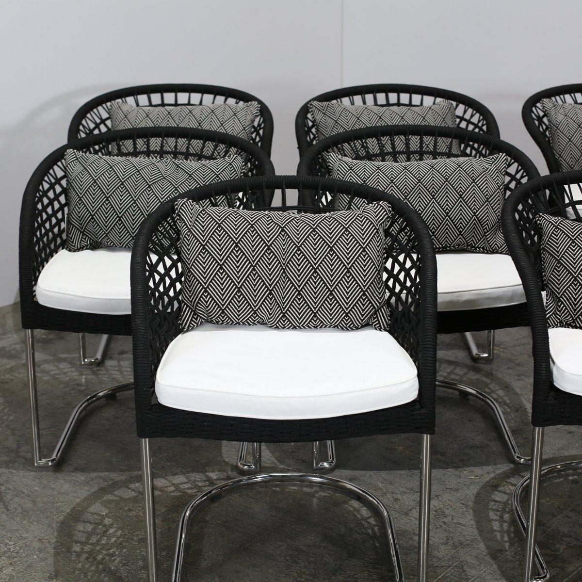 Indian Ocean Marina Outdoor Dining Set For Sale 7