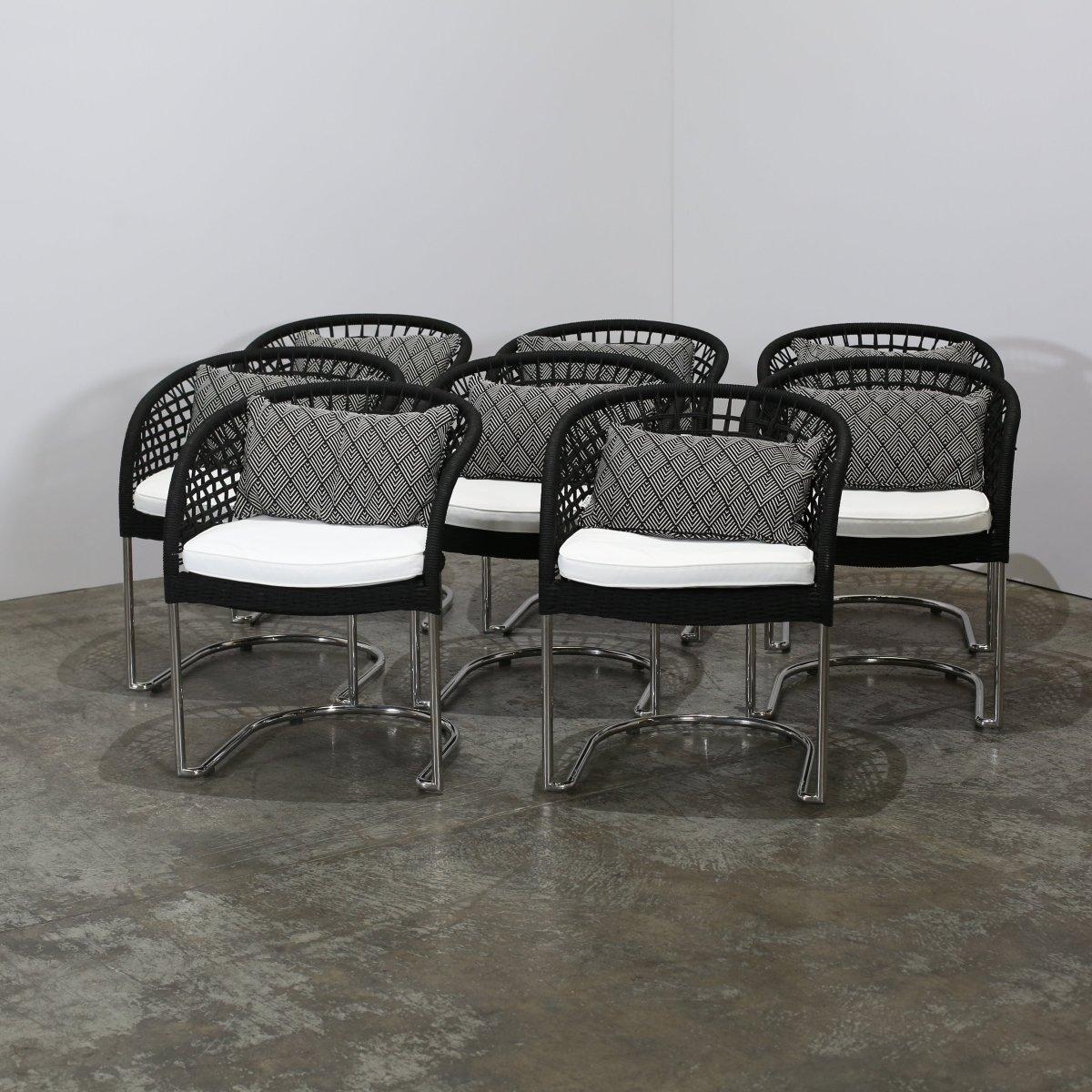 Indian Ocean Marina Outdoor Dining Set For Sale 8