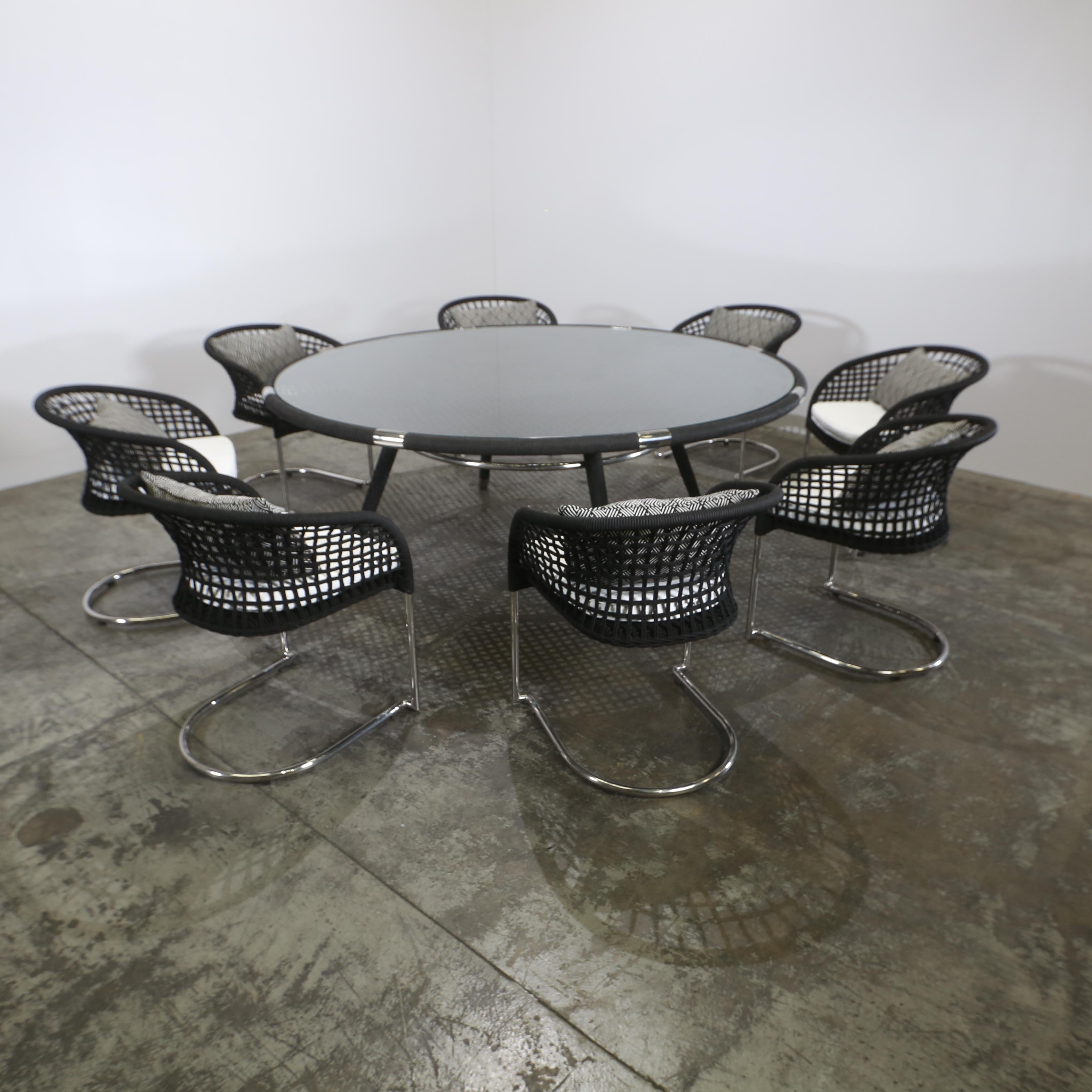 Indian Ocean Marina Outdoor Dining Set For Sale 12