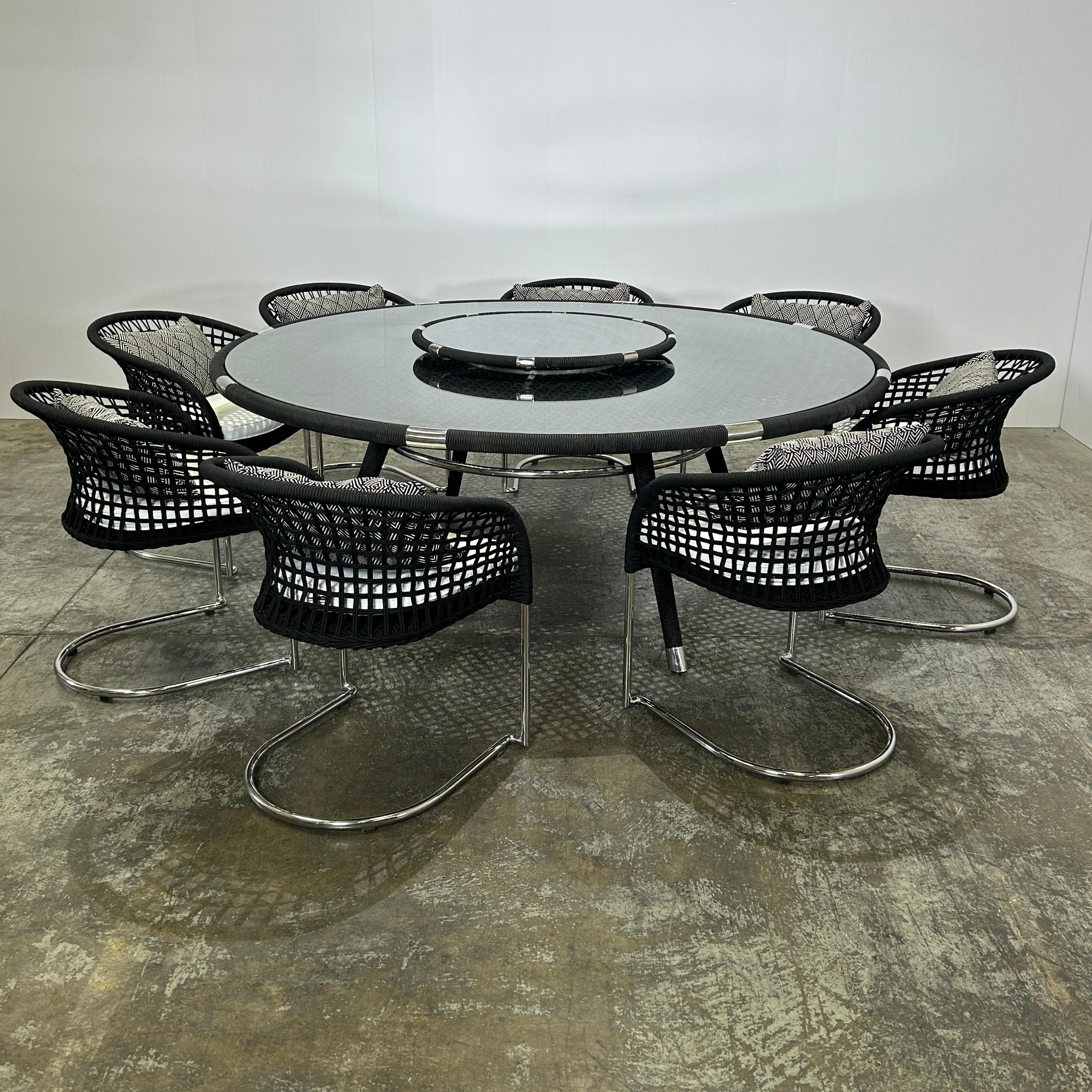 Indian Ocean Marina Outdoor Dining Set For Sale 13