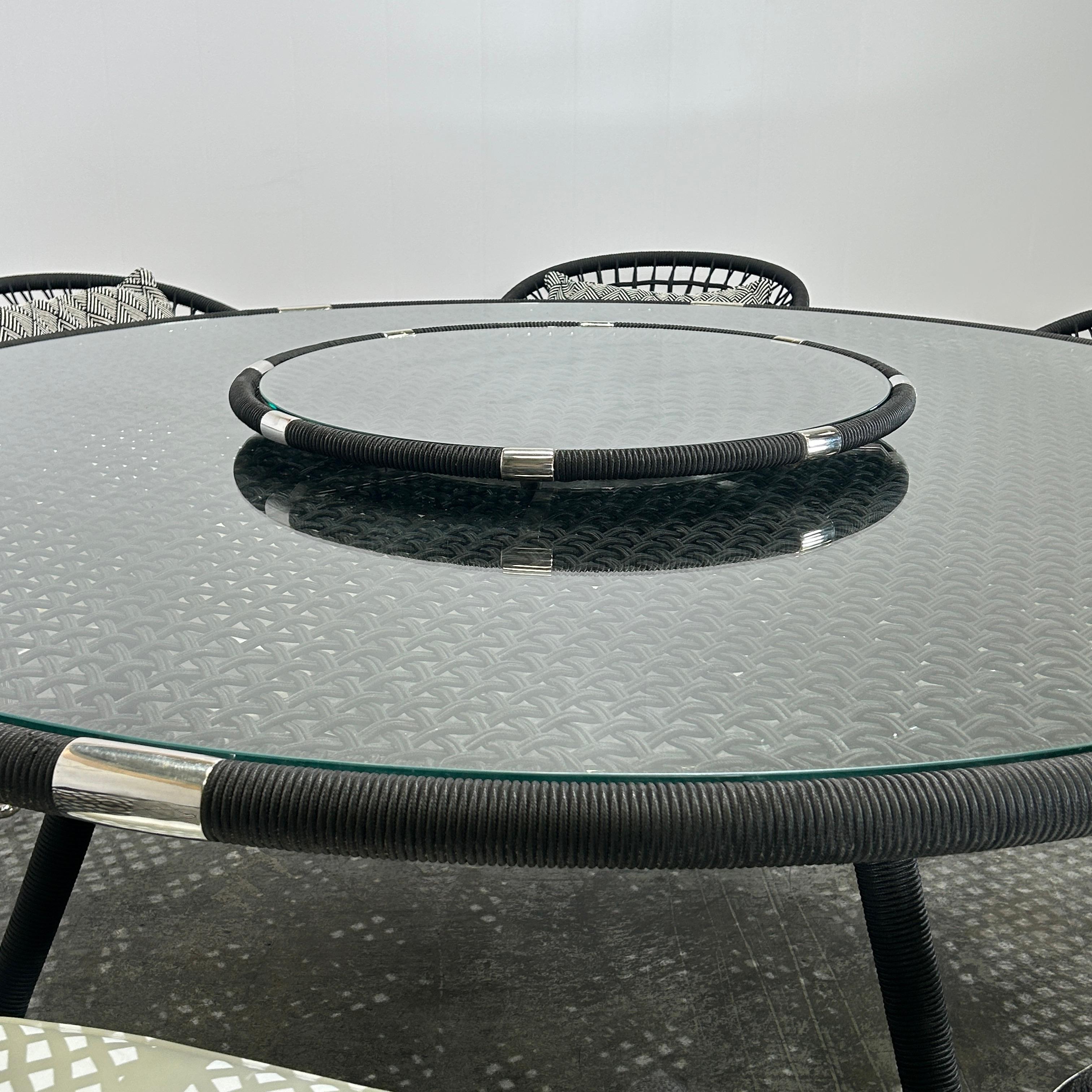 British Indian Ocean Marina Outdoor Dining Set For Sale