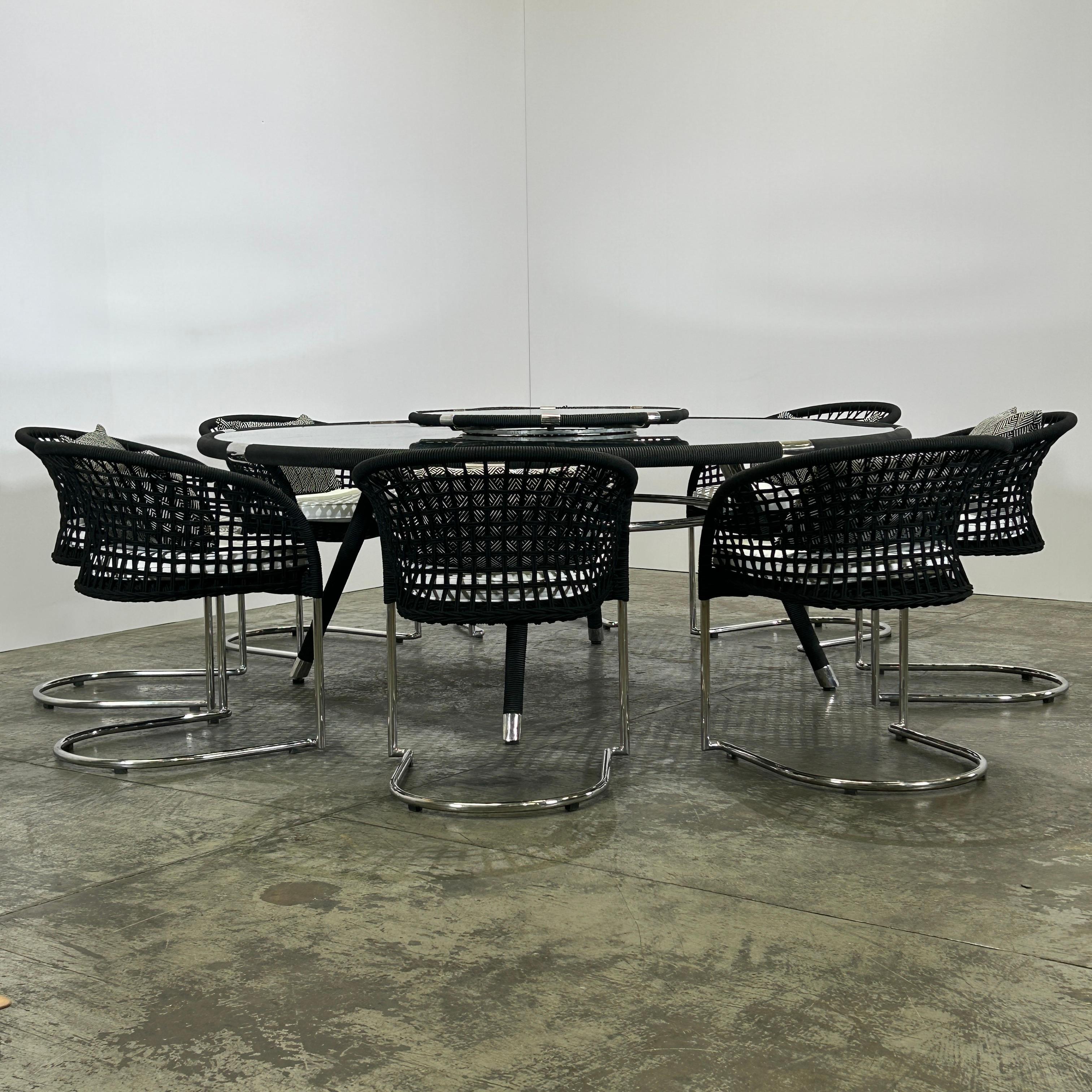 Indian Ocean Marina Outdoor Dining Set For Sale 2