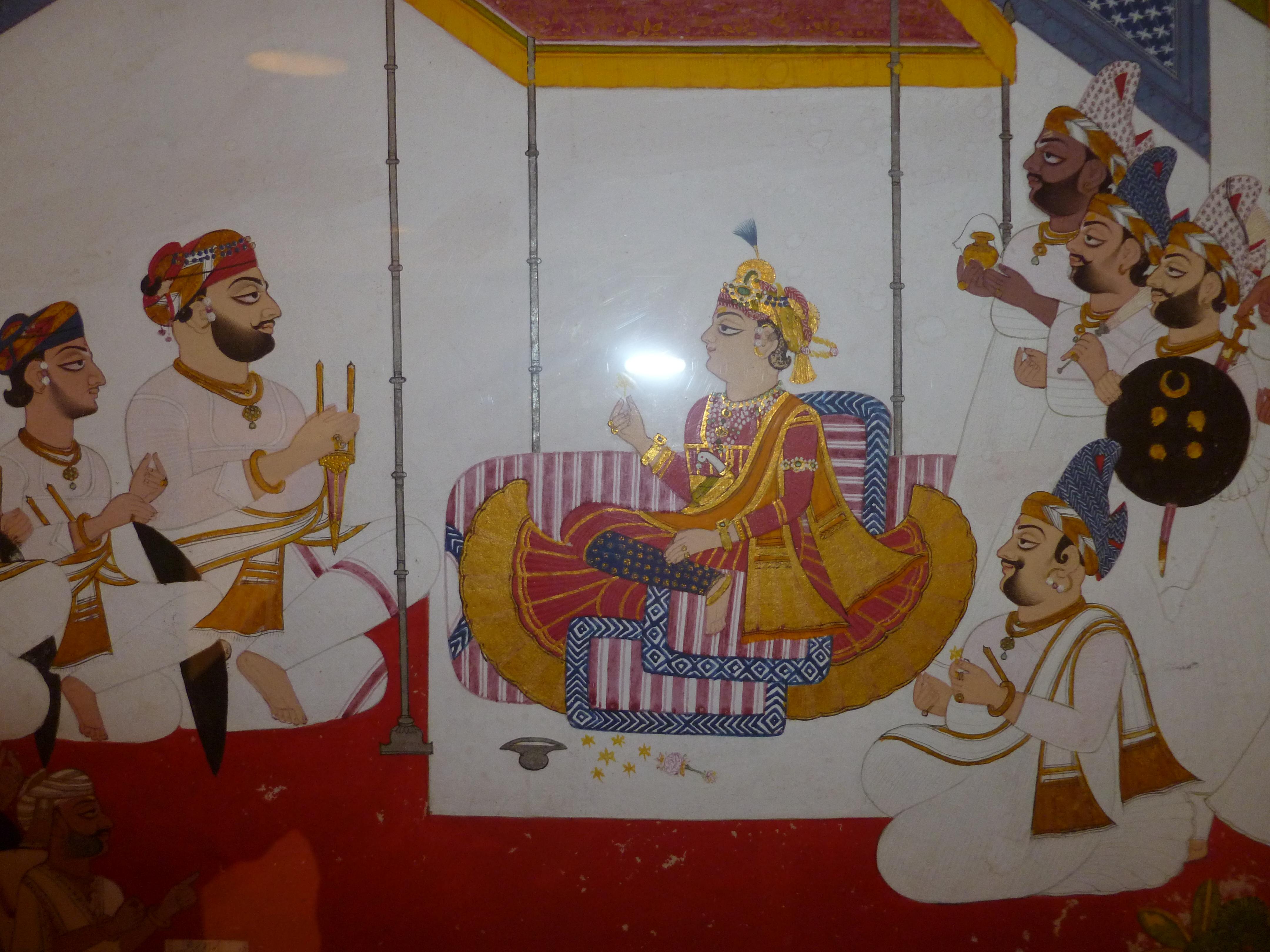 Indisches Porträt eines Prinzen im Zustand „Gut“ im Angebot in Greenwich, CT