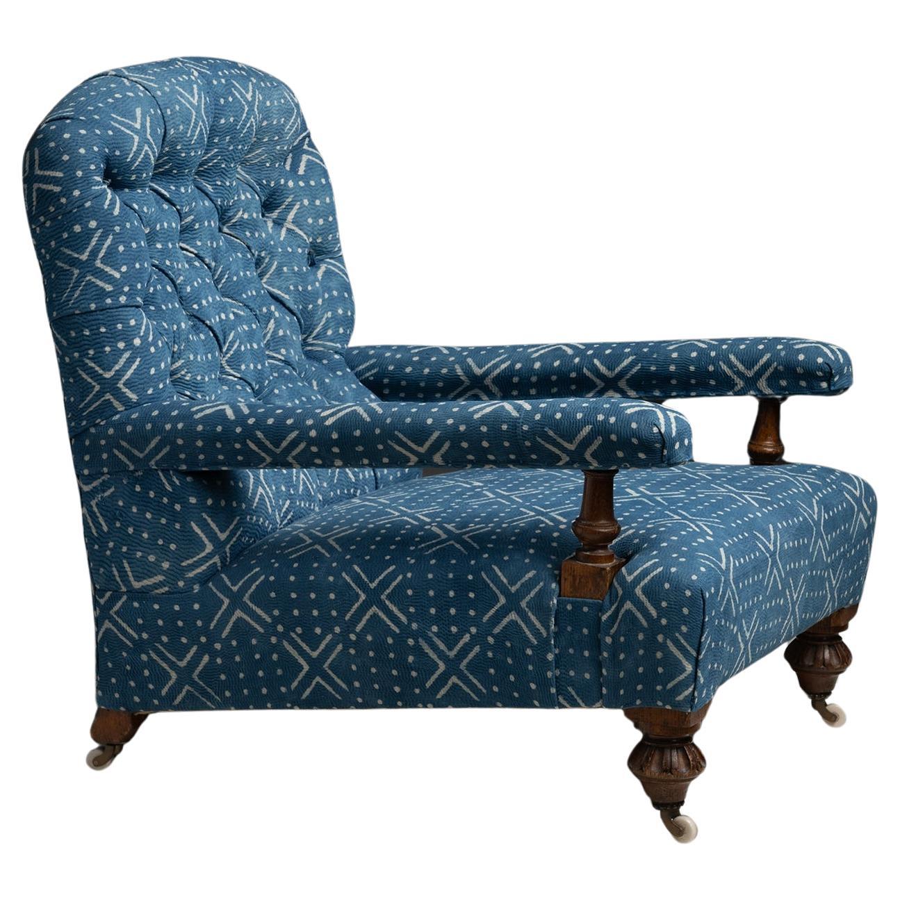 Indian Quilt Armchair circa 1890