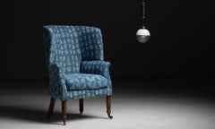 Indian Quilt Barrel Chair, England circa 1890