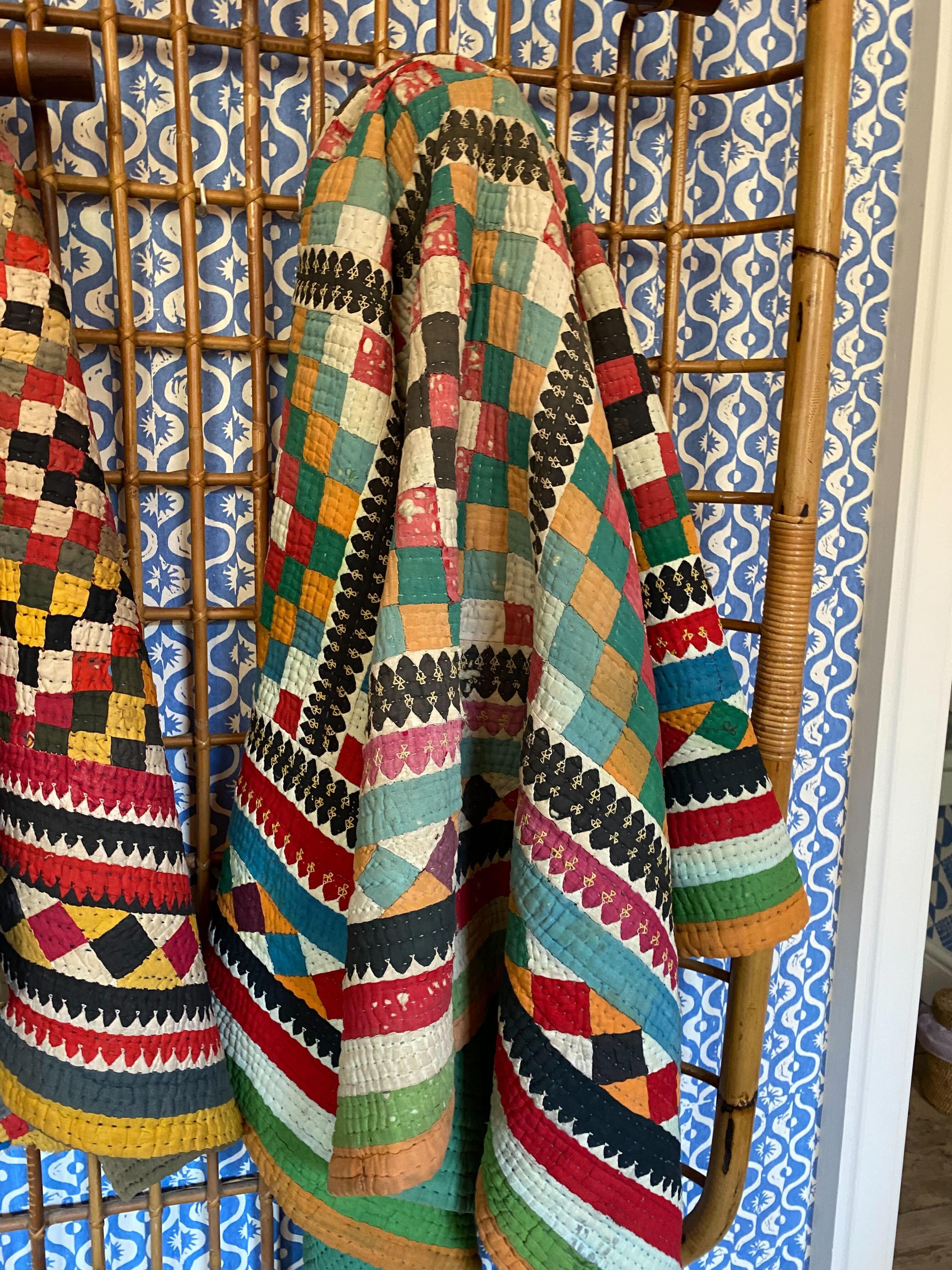 Von der Grenze zwischen Indien und Pakistan
c.1960s
Gemischte Textilien, Baumwolle
H128 x W158 cm