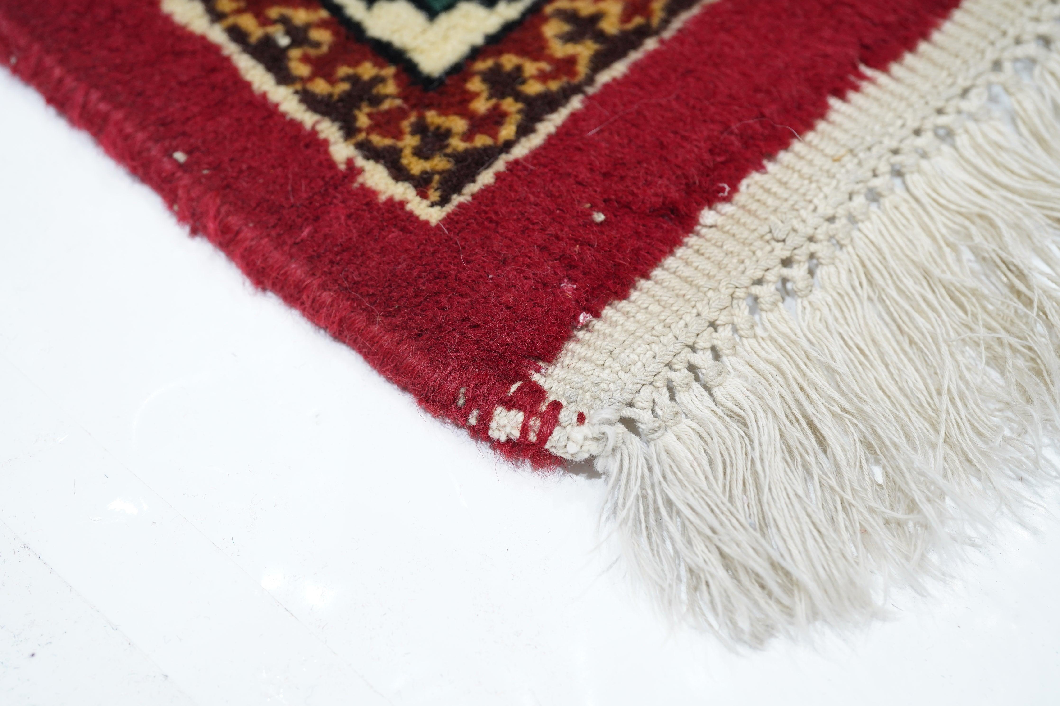 Wool Indian Rug 2'11'' x 5'3'' For Sale