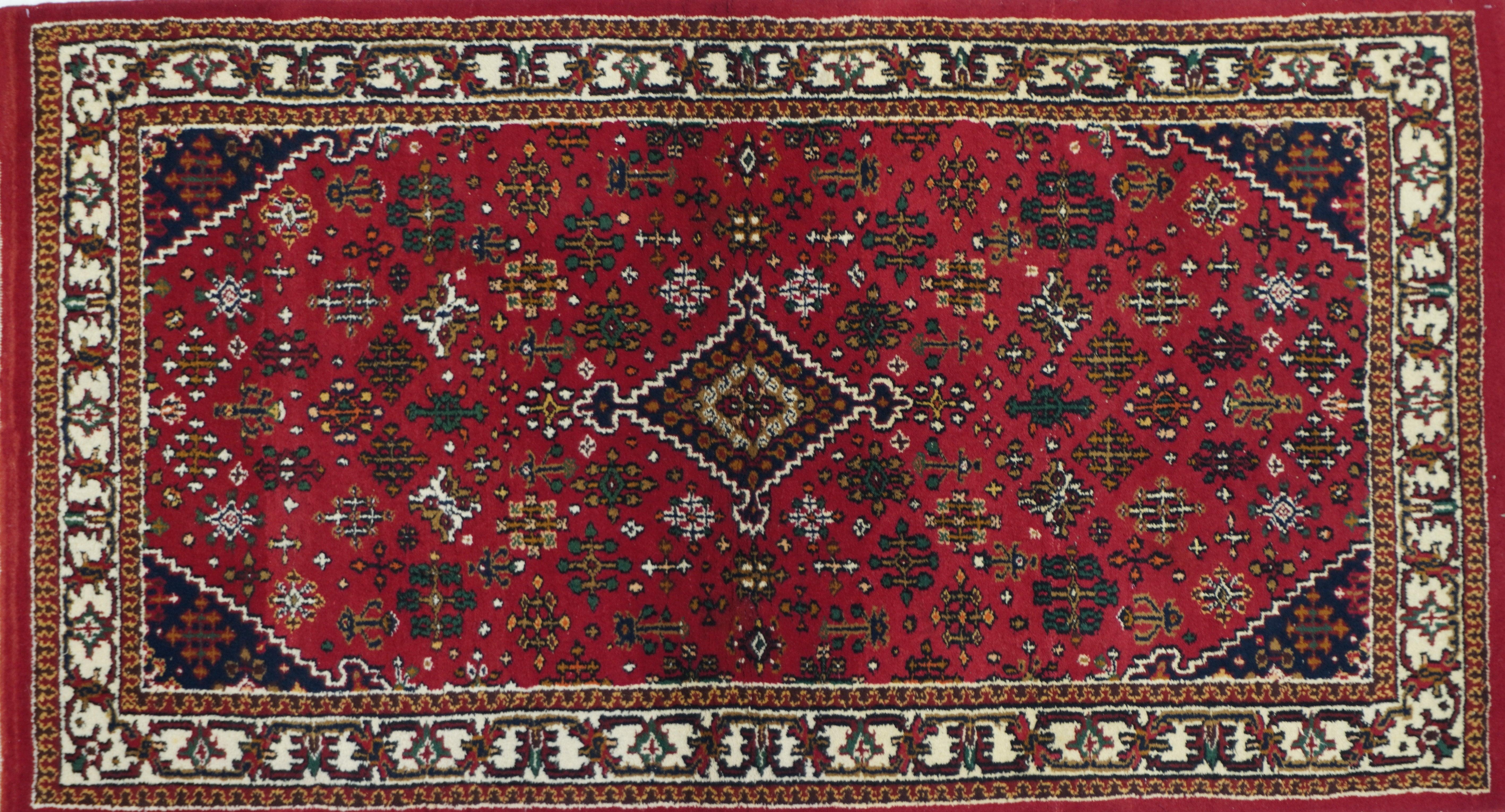 Indian Rug 2'11'' x 5'3'' For Sale 1