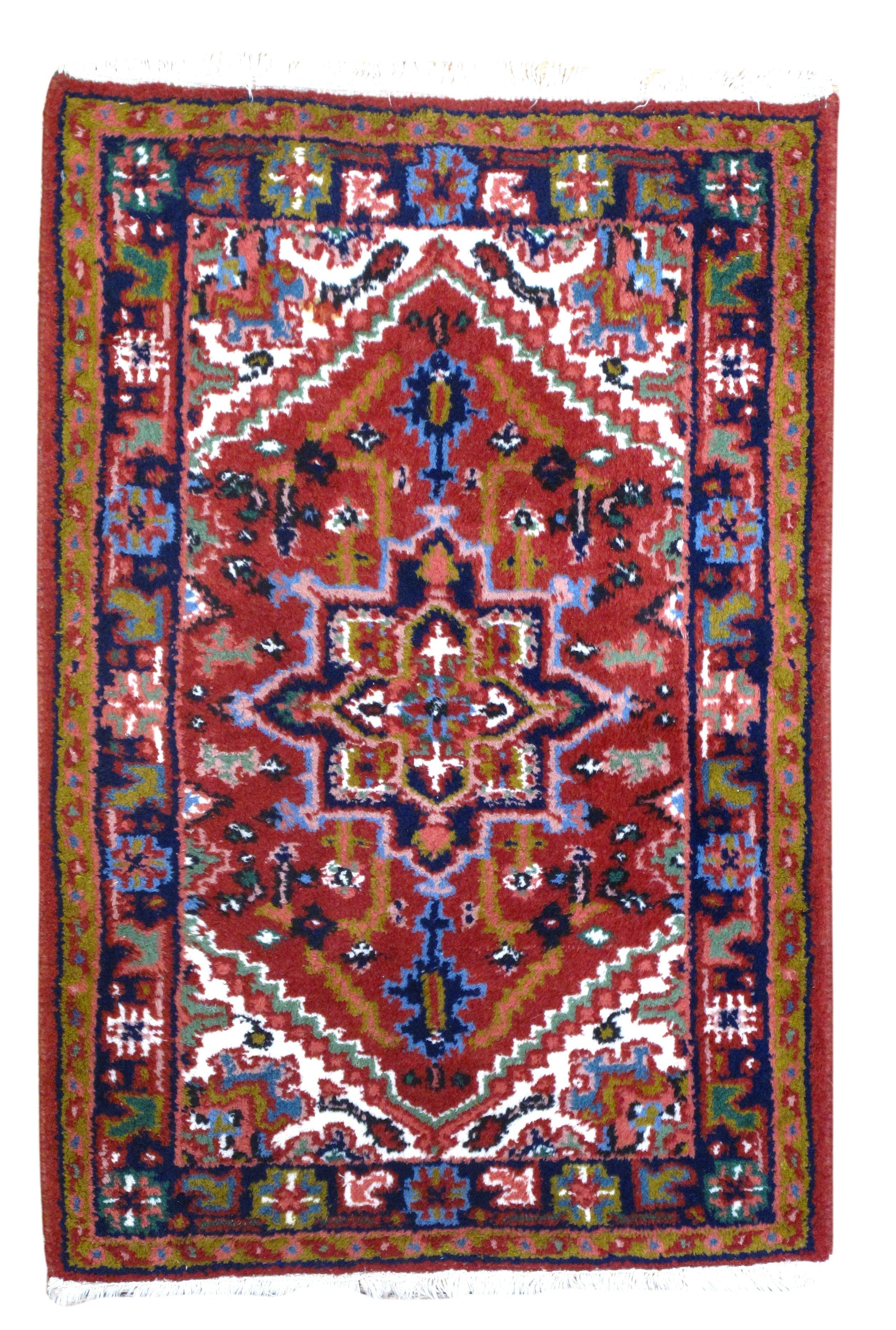Indian Rug 2'2'' x 3'2'' In New Condition For Sale In New York, NY