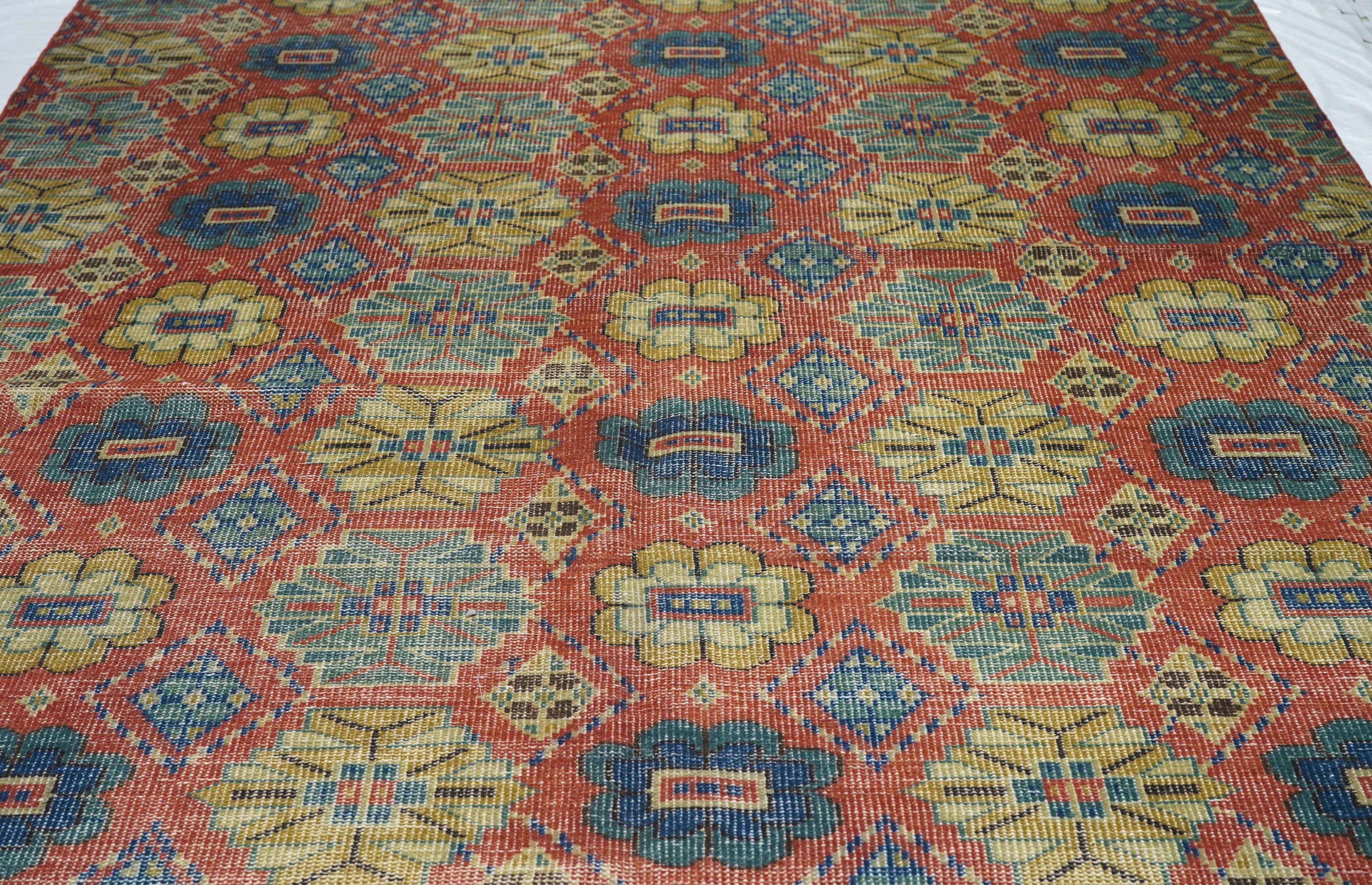 Tappeto indiano 7'10'' x 10'0'' in vendita 1