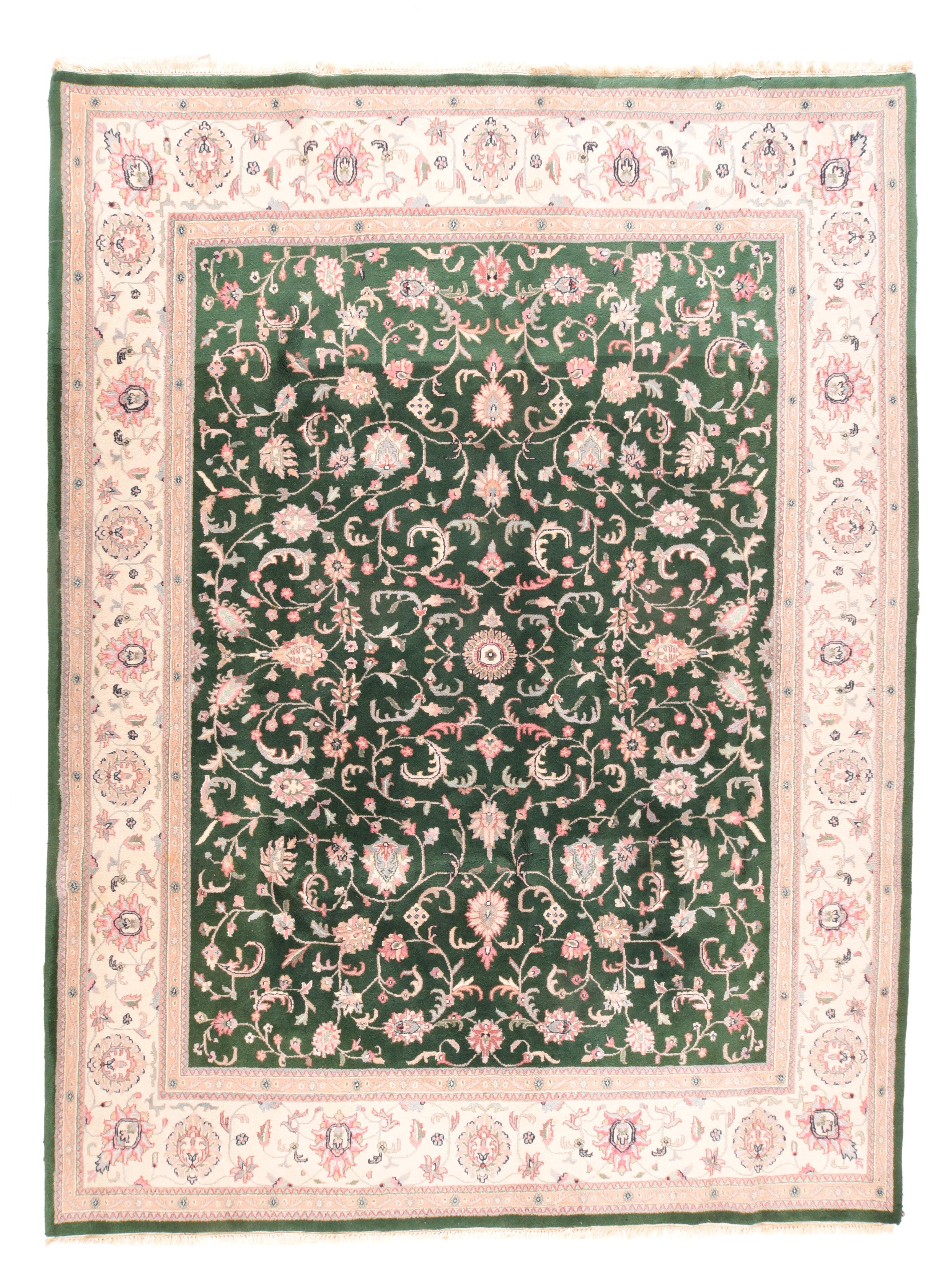 Indischer Teppich 8'1'' x 10'3'' im Zustand „Neu“ im Angebot in New York, NY