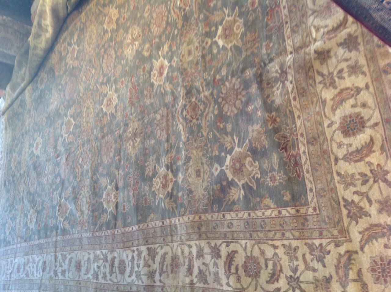 Hand-Knotted Indian Rug