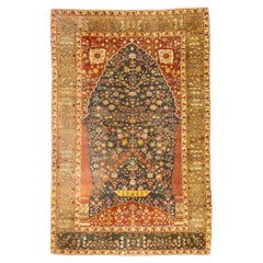 Tapis indien Pashmina Green Field