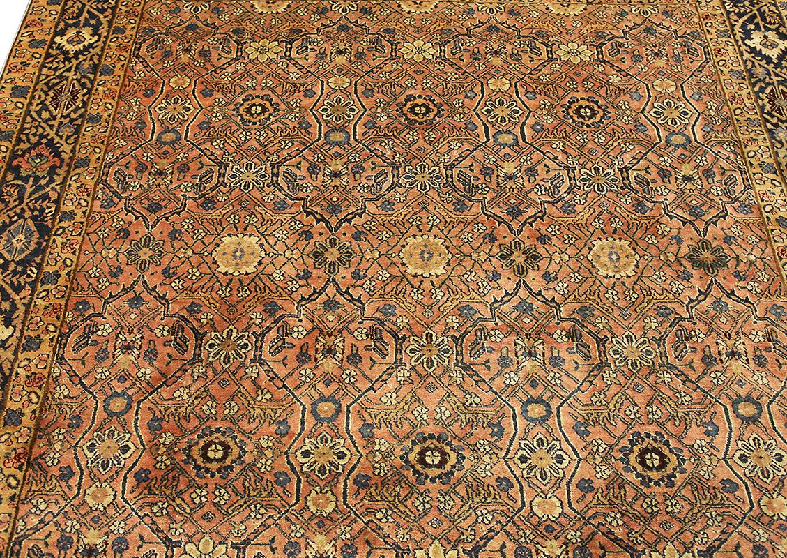 Indiano Tappeto indiano Pashmina Wool Mollaianrugs Collectional in vendita