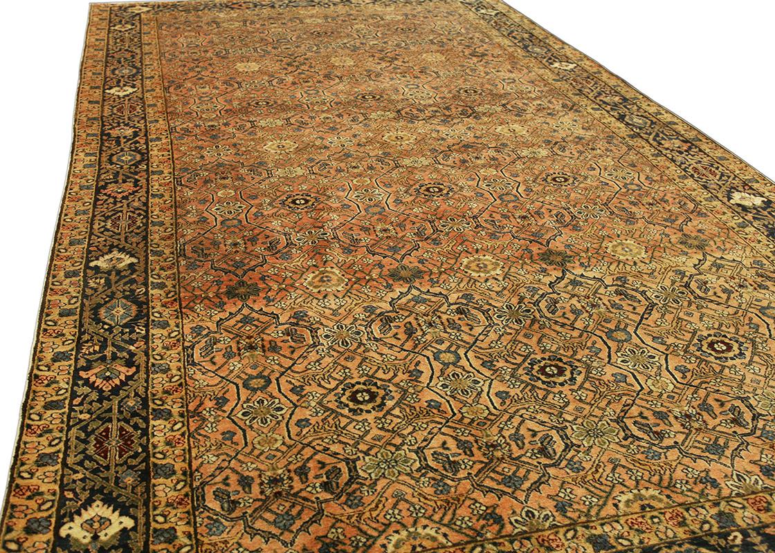 XIX secolo Tappeto indiano Pashmina Wool Mollaianrugs Collectional in vendita