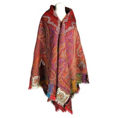 Châle indien Rumal Amlikar Shawl - Inde pour l
exportation circa 1880