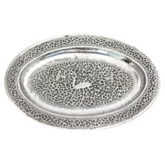 Indian Silver Tray