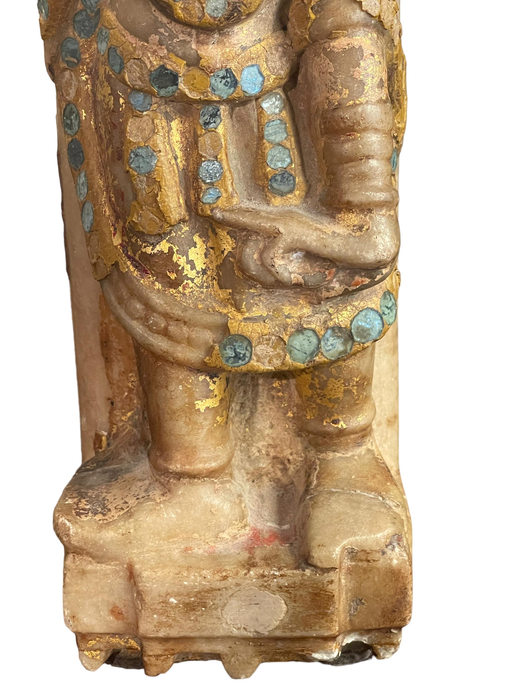 Début de l'époque victorienne statue indienne d'Abrahame dansant en vente