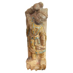Antique Indian Statue of Dancing Apsara