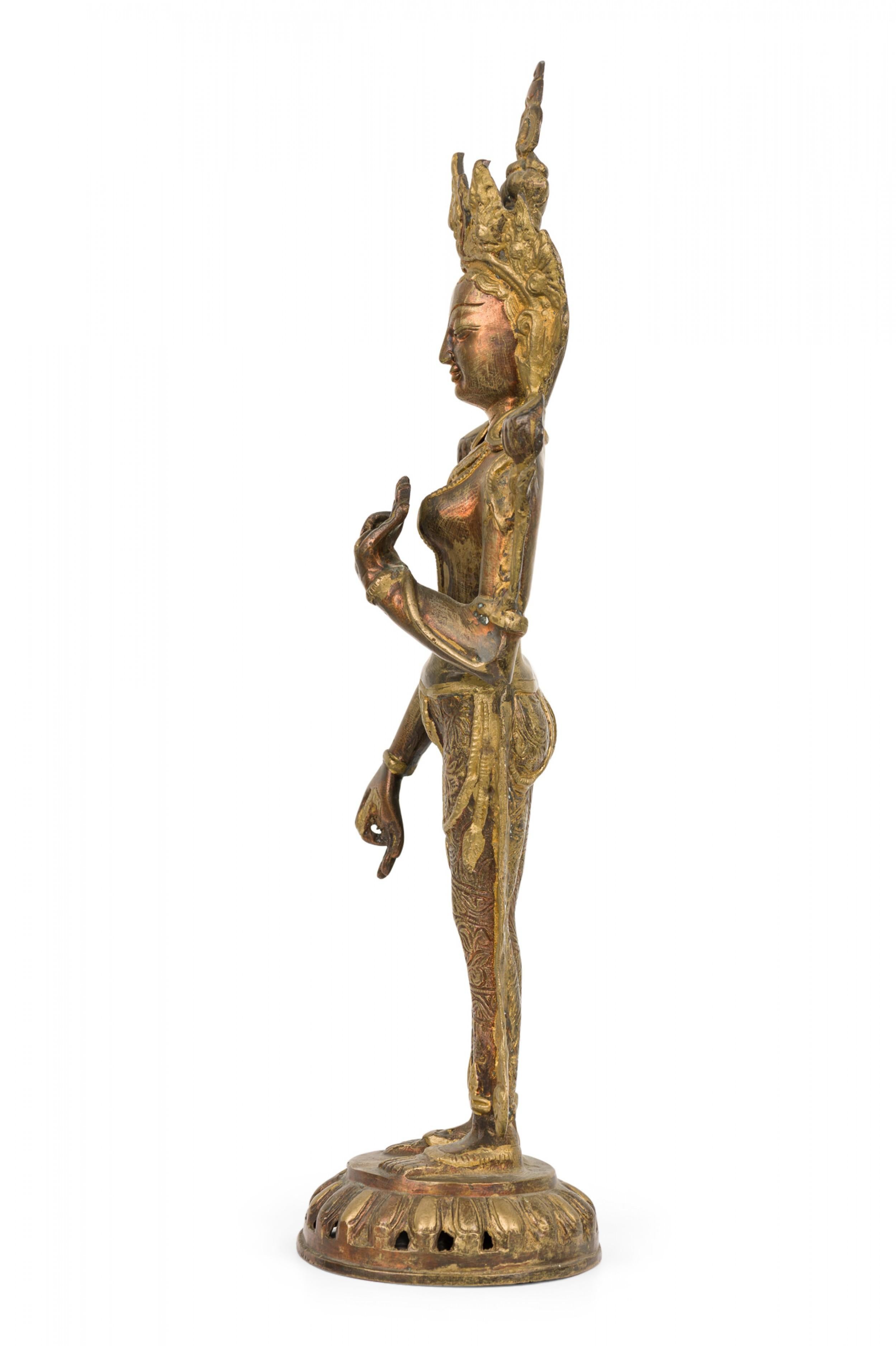 Statue de déesse hindoue de style indien en vente 4