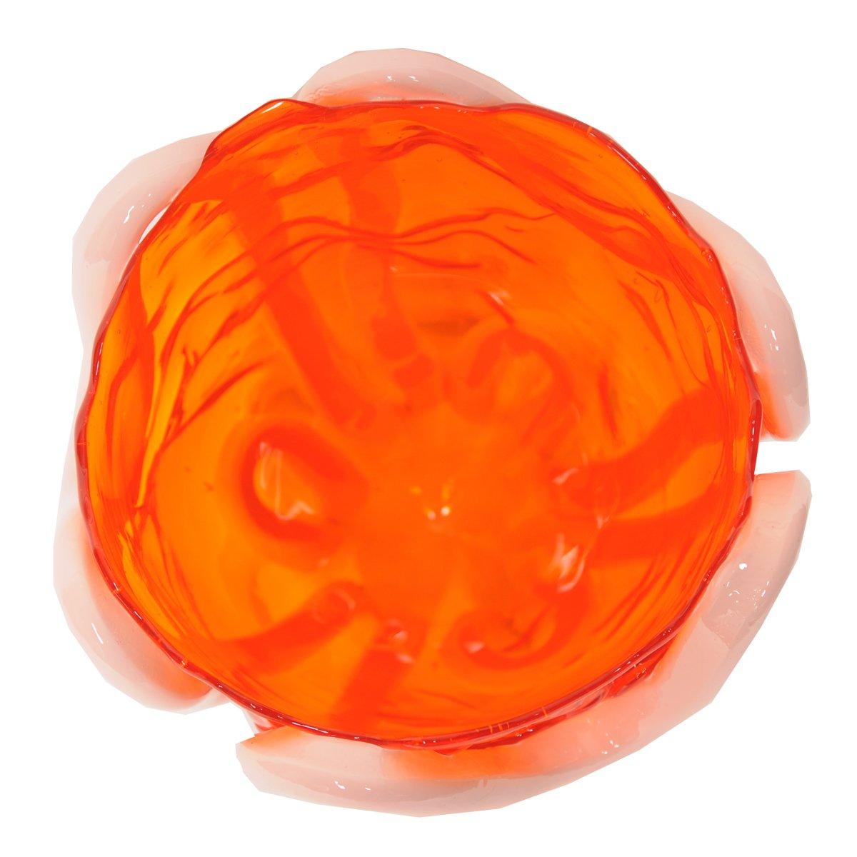 Indian Summer Vase (groß), Orange und Pastellrosa von Gaetano Pesce (Italienisch) im Angebot