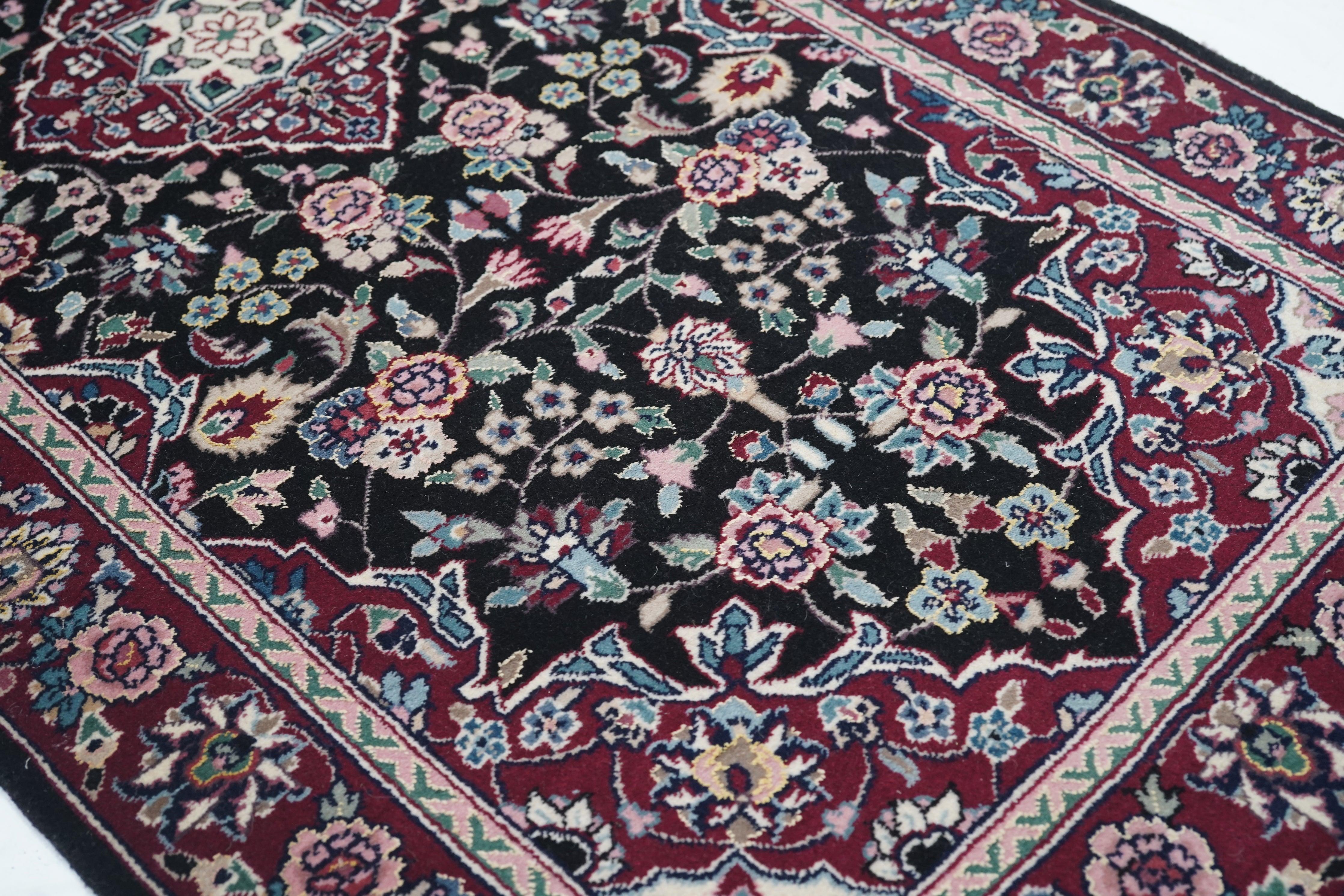 Lana Runner indiano Tabriz 2'6'' x 10'0'' in vendita