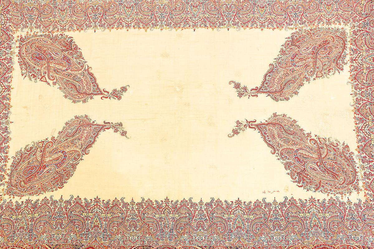 Laine Textile indien rare en vente