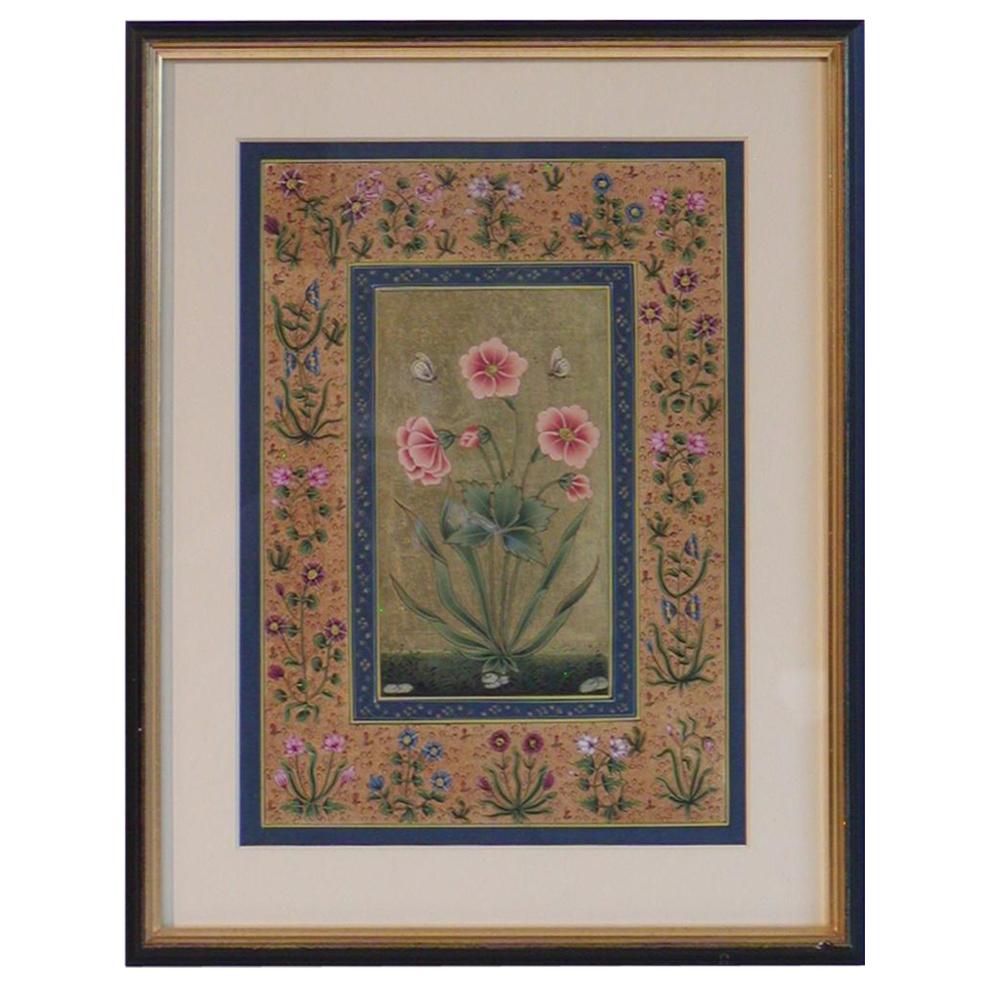 Indian Traditional Manuscript Painting, Jaipur For Sale