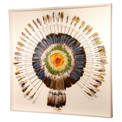 Indian Tribe Headdress under Frame