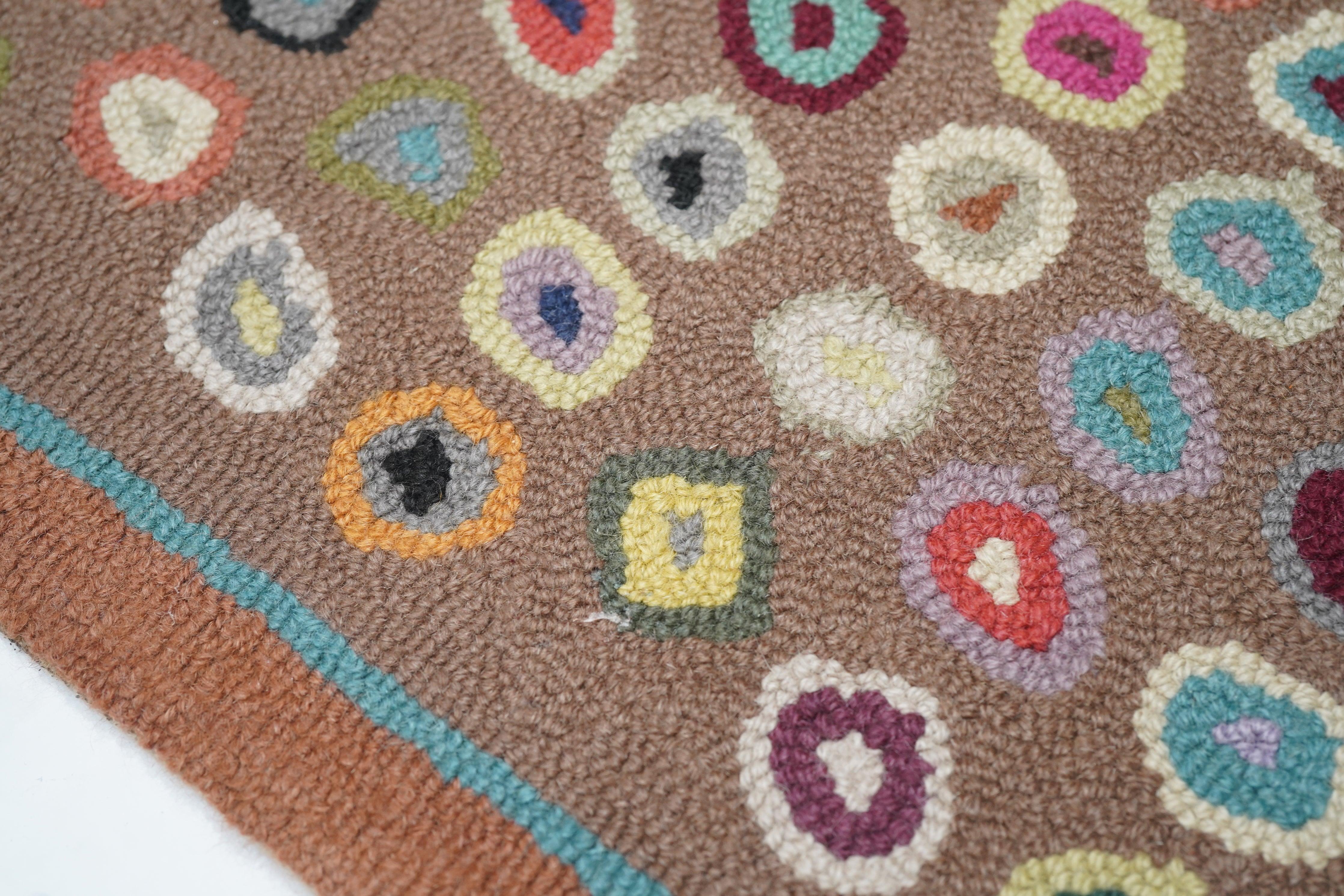 Wool Indian Tufted Runner 2'06'' x 8'0
