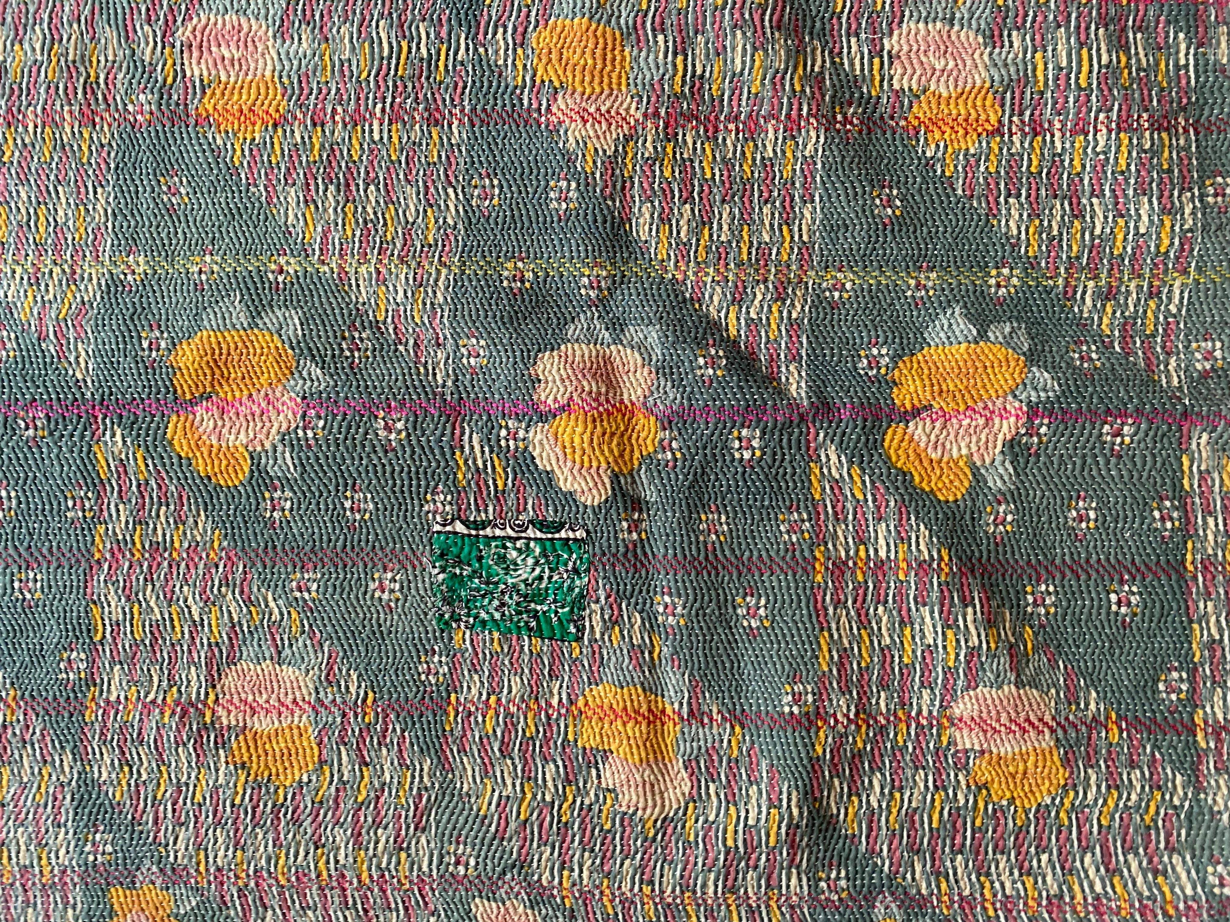 Indian vintage quilt In Excellent Condition For Sale In BORDEAUX, FR