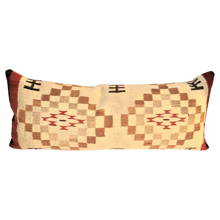 Indian Weaving Bolster Pillow For Sale