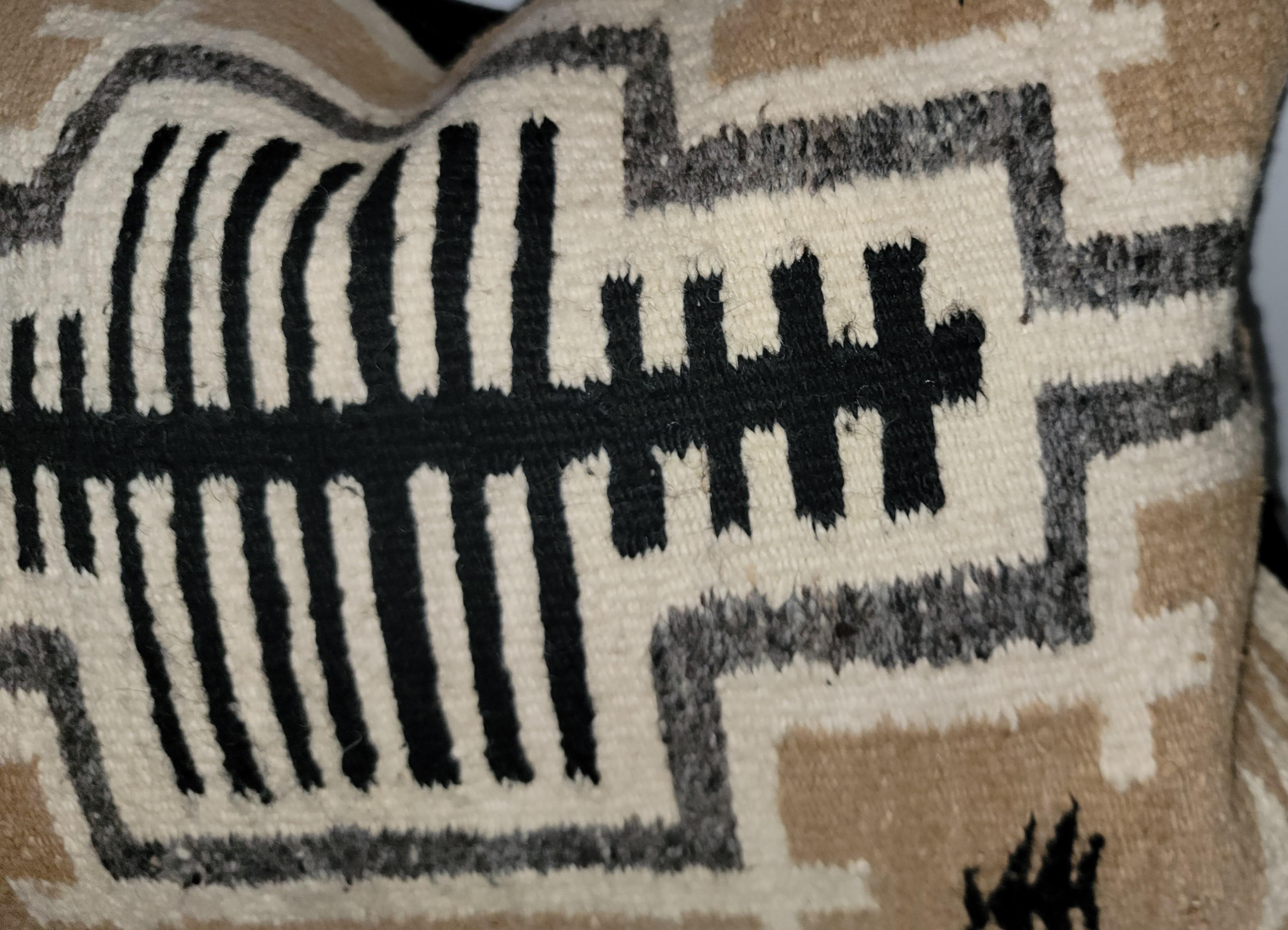 American Indian Weaving Pillow For Sale