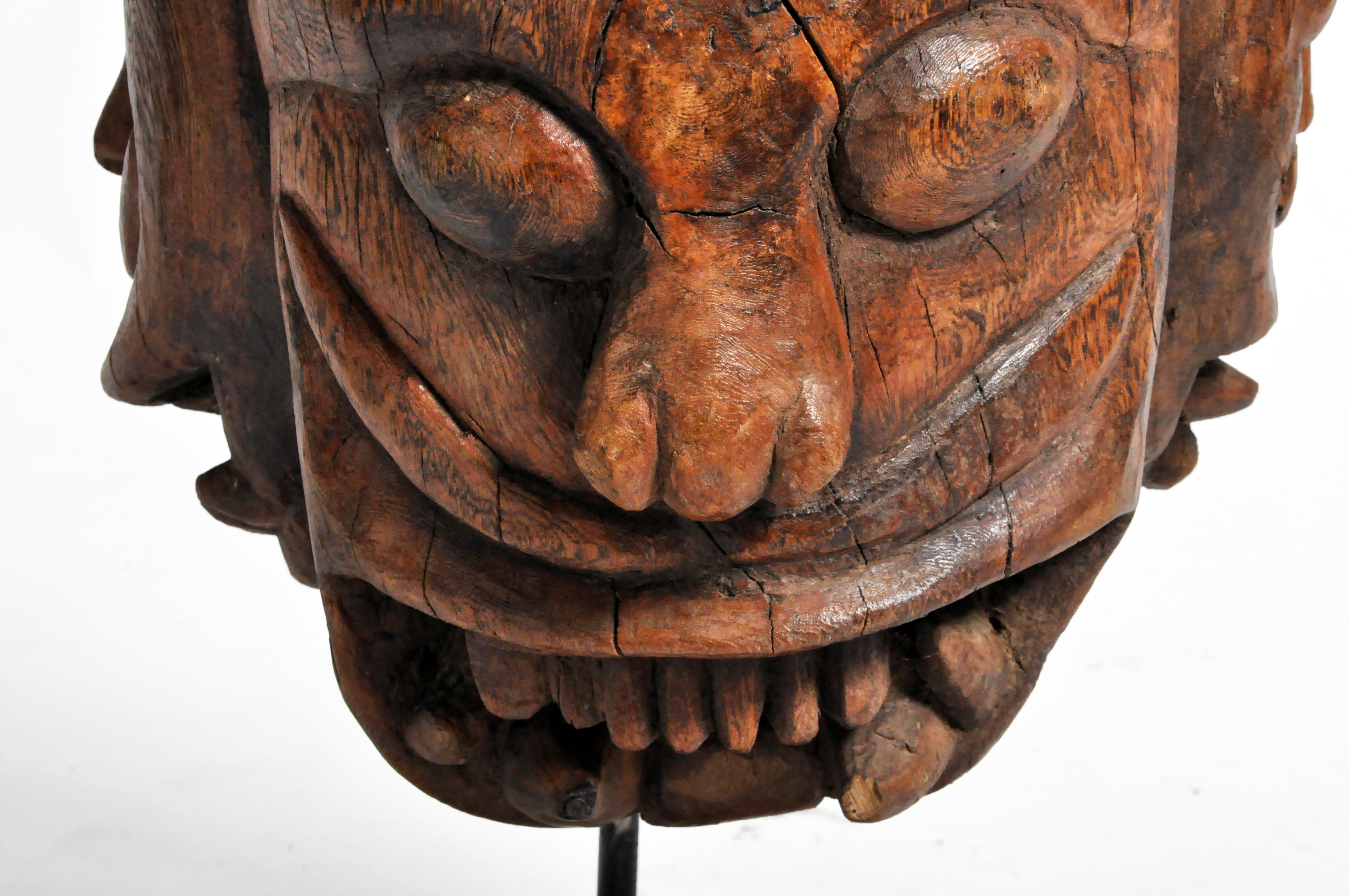 Indian Wooden Mask 6