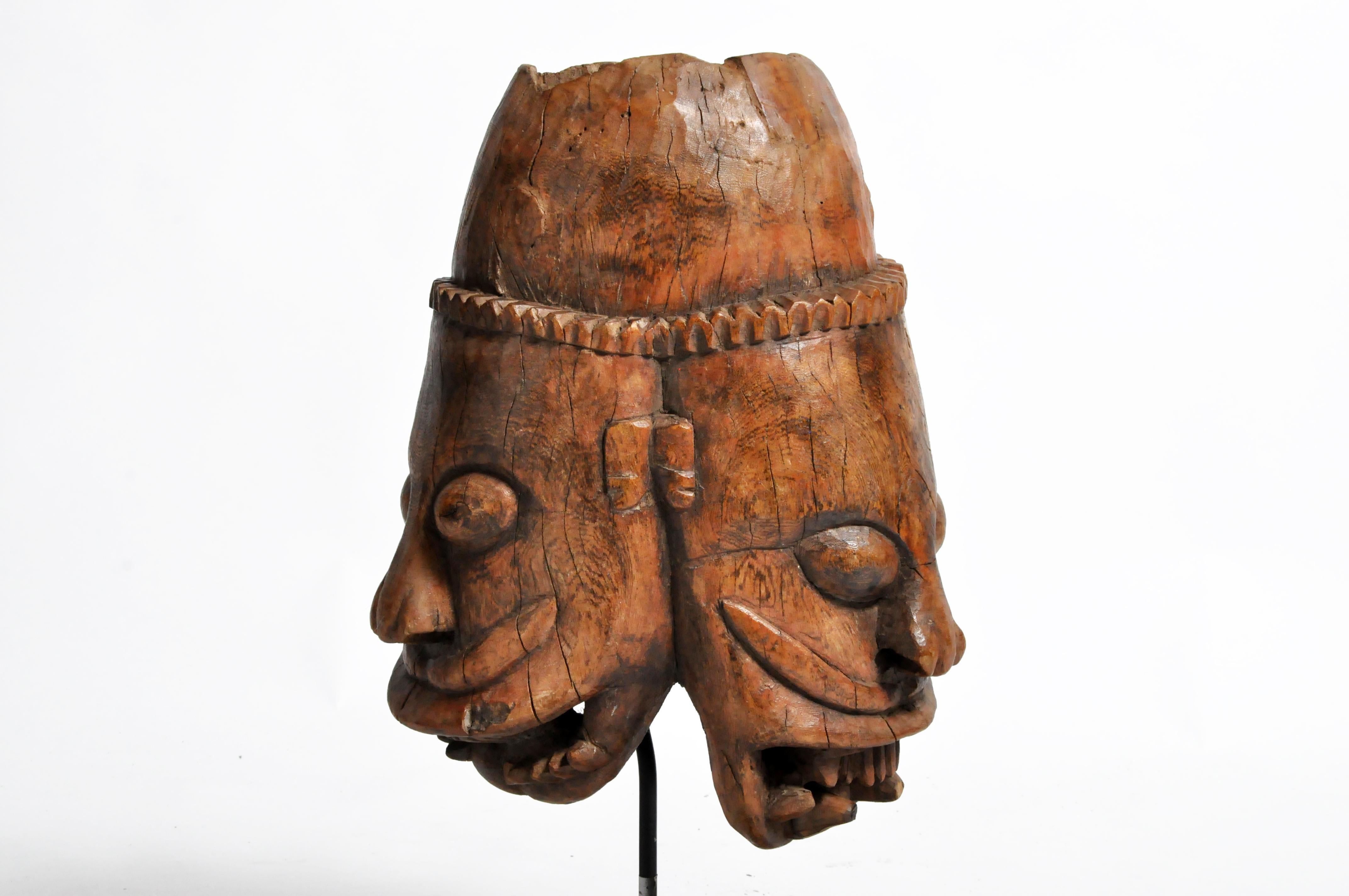 Indian Wooden Mask 7