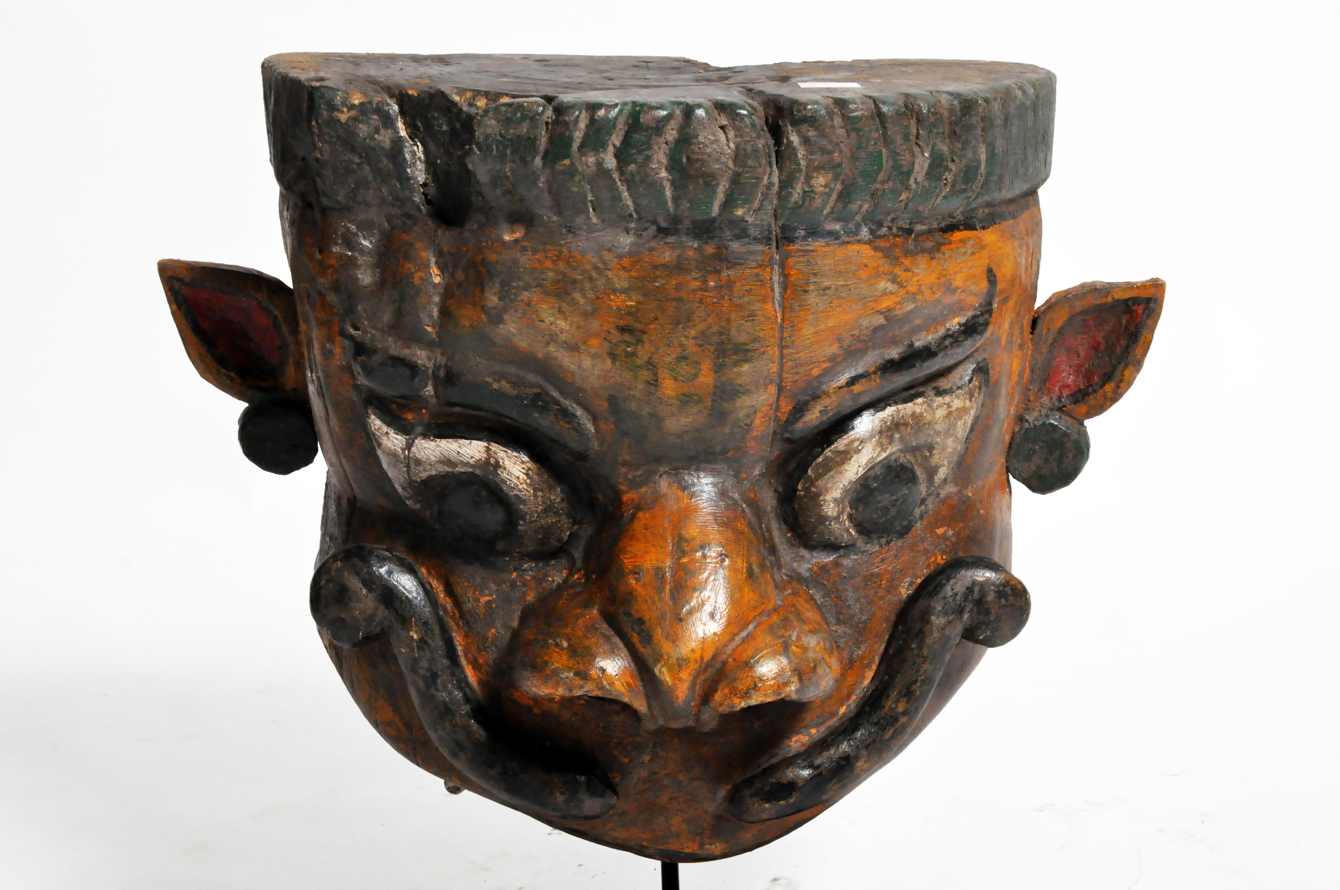 Indian Wooden Mask 6