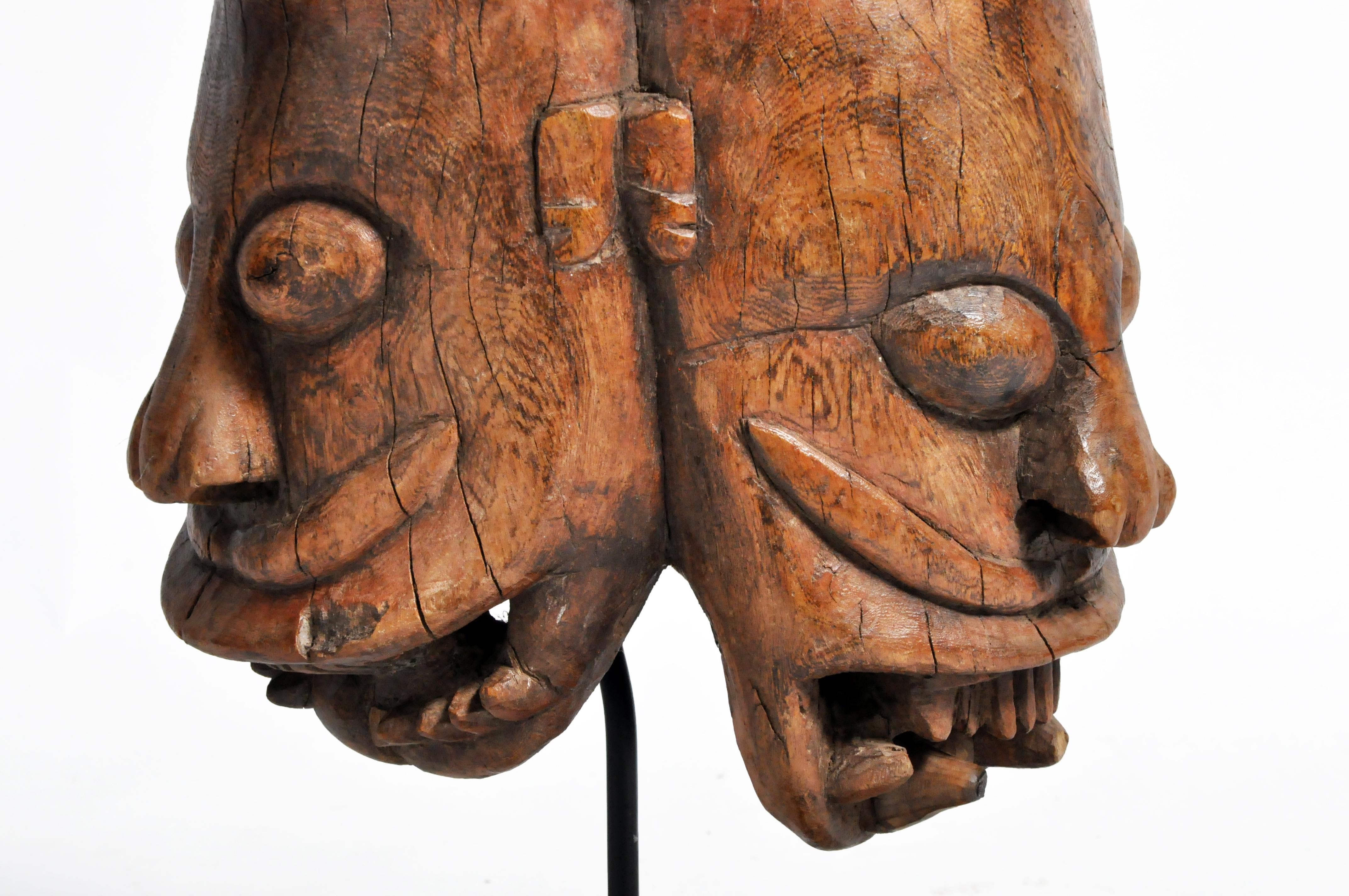 Indian Wooden Mask 8