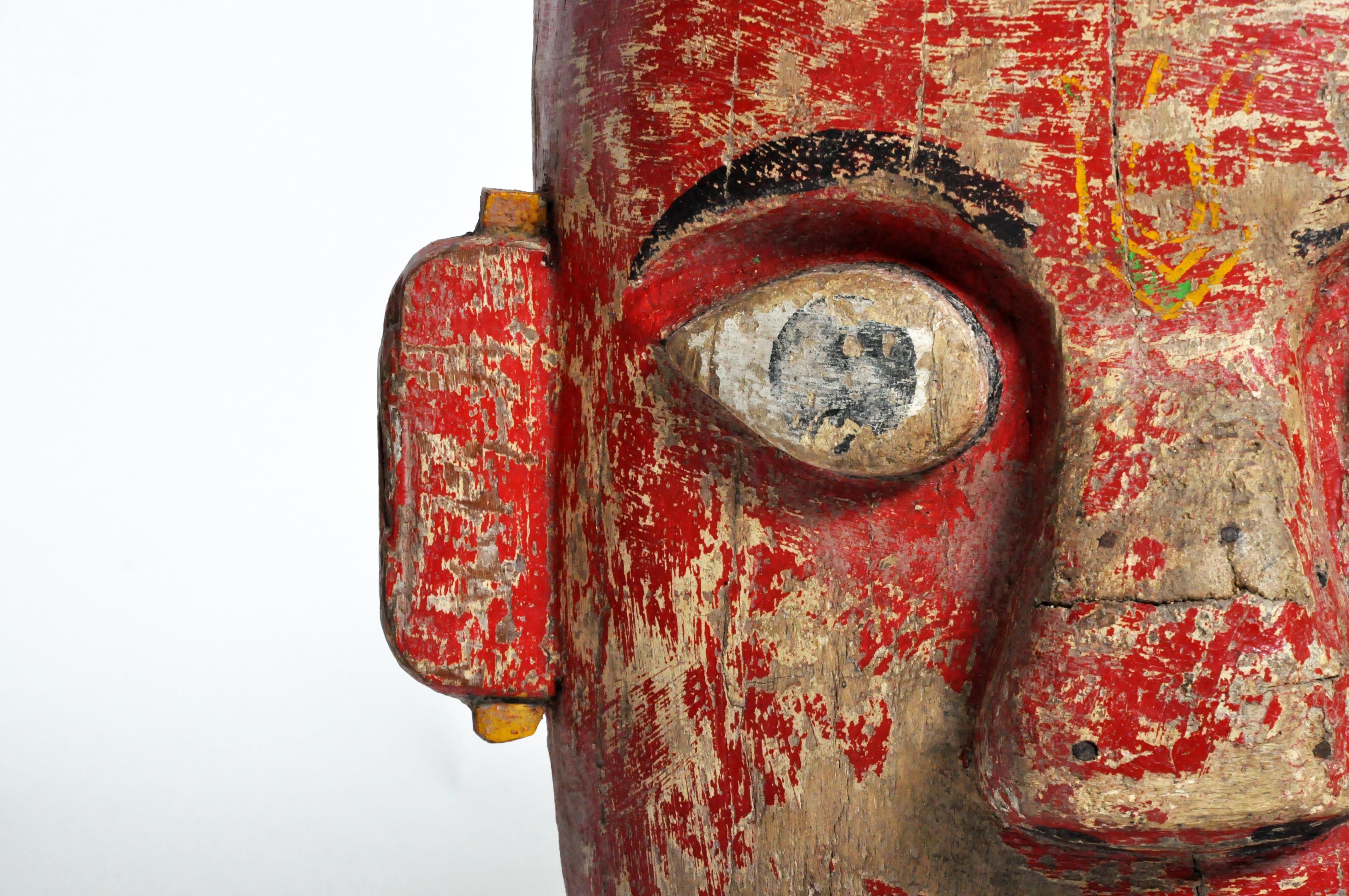 Indian Wooden Mask 9