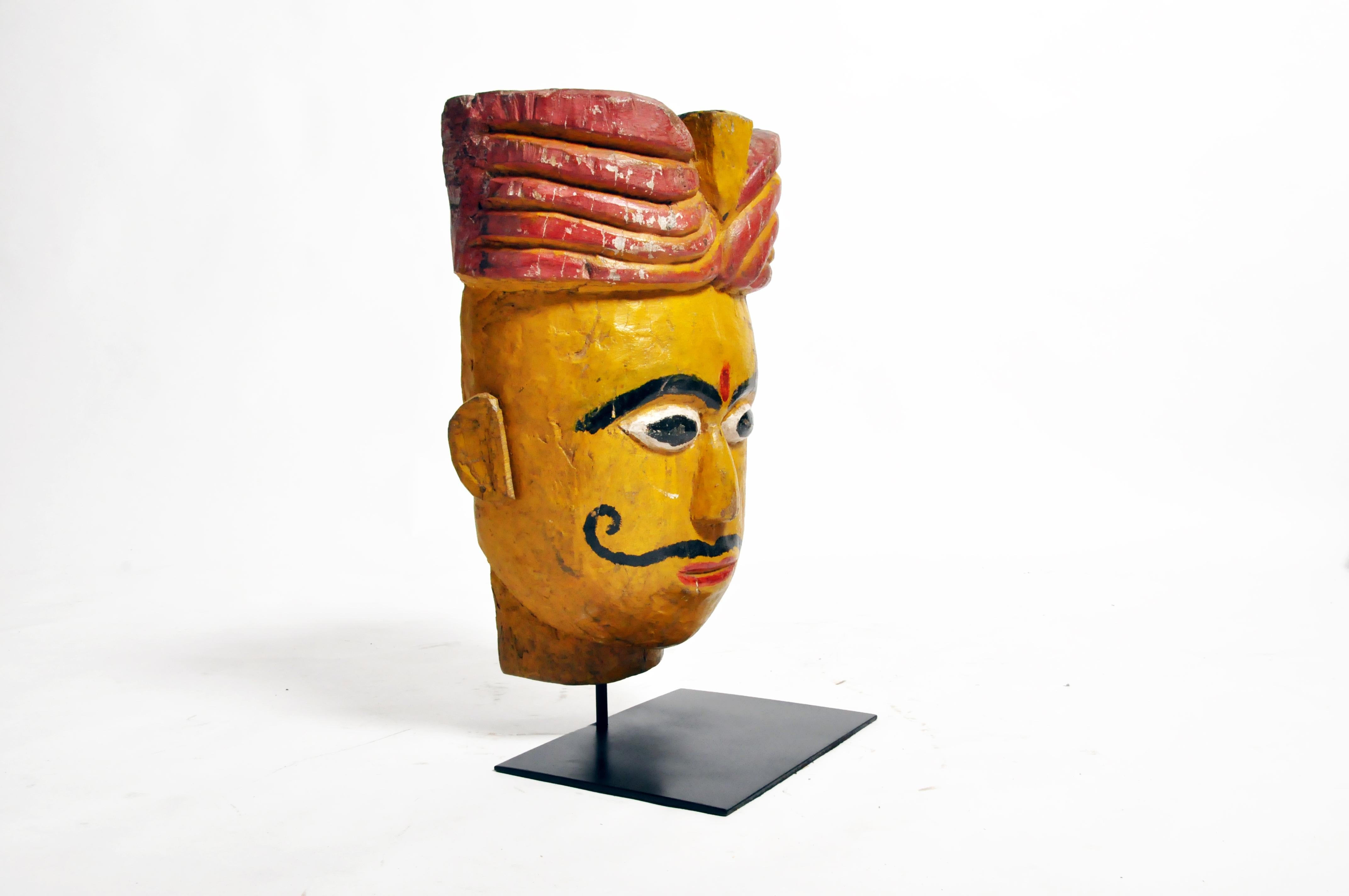 Indian Wooden Mask 9