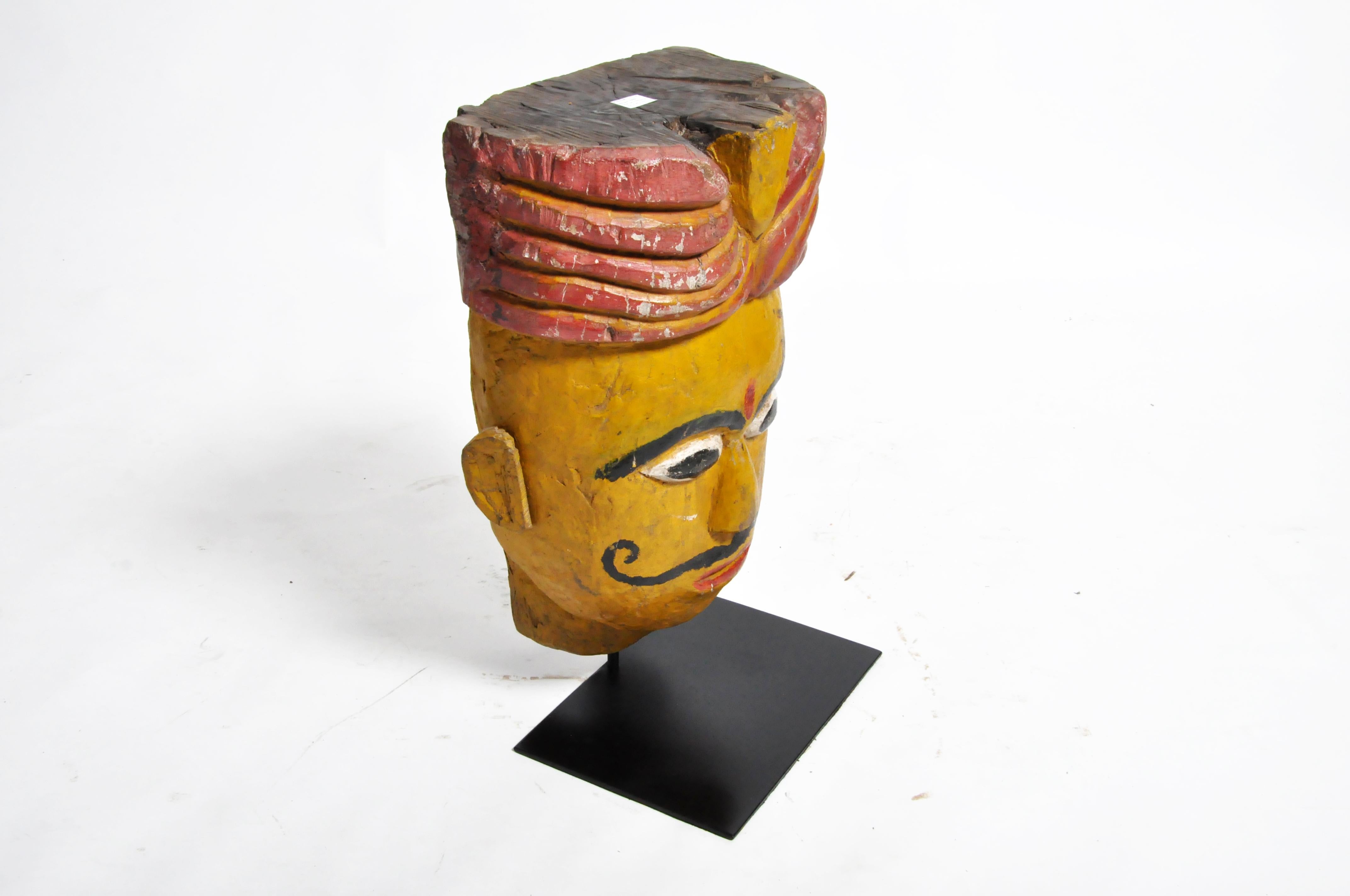 Indian Wooden Mask 10