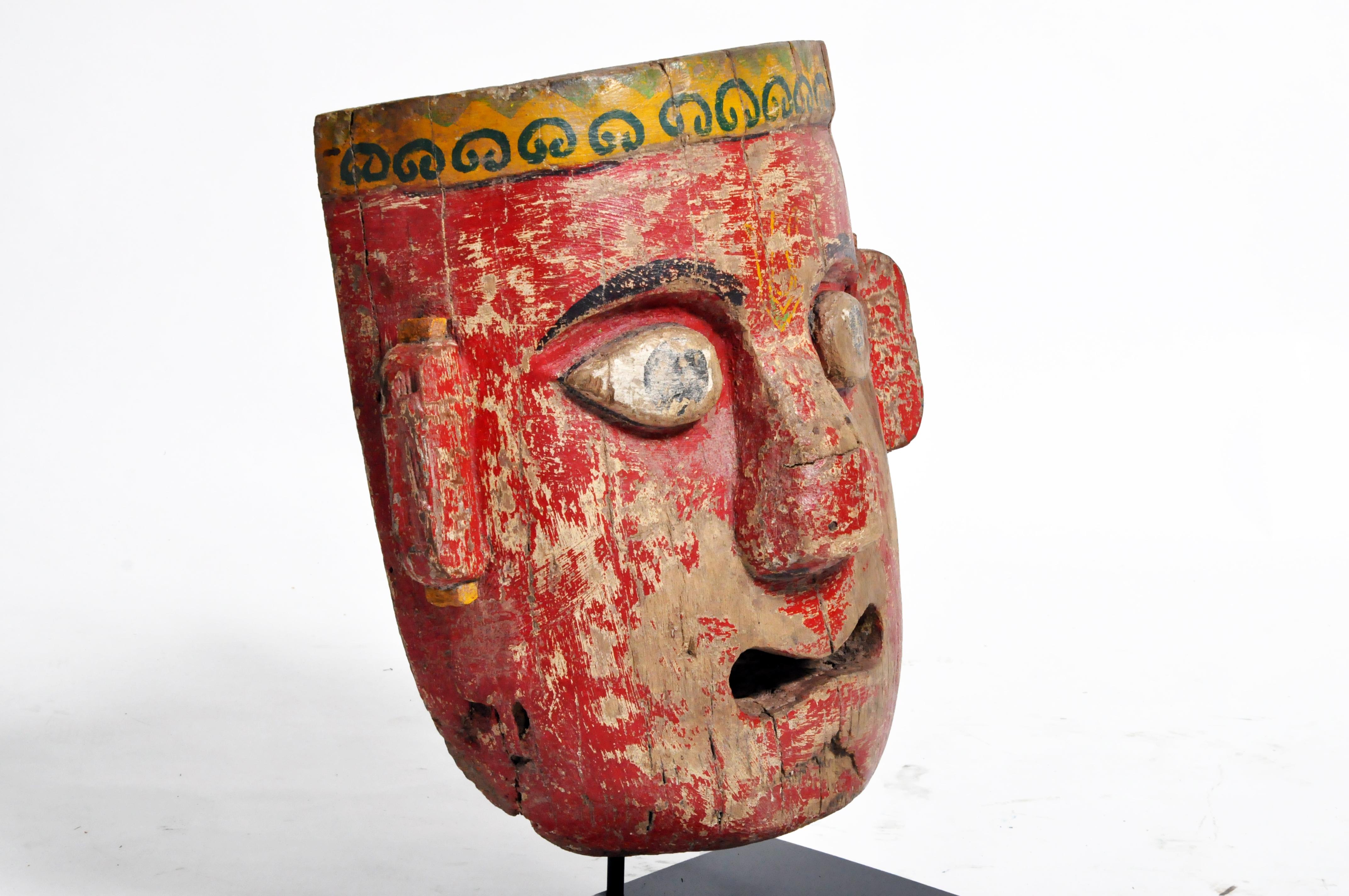 Indian Wooden Mask 11