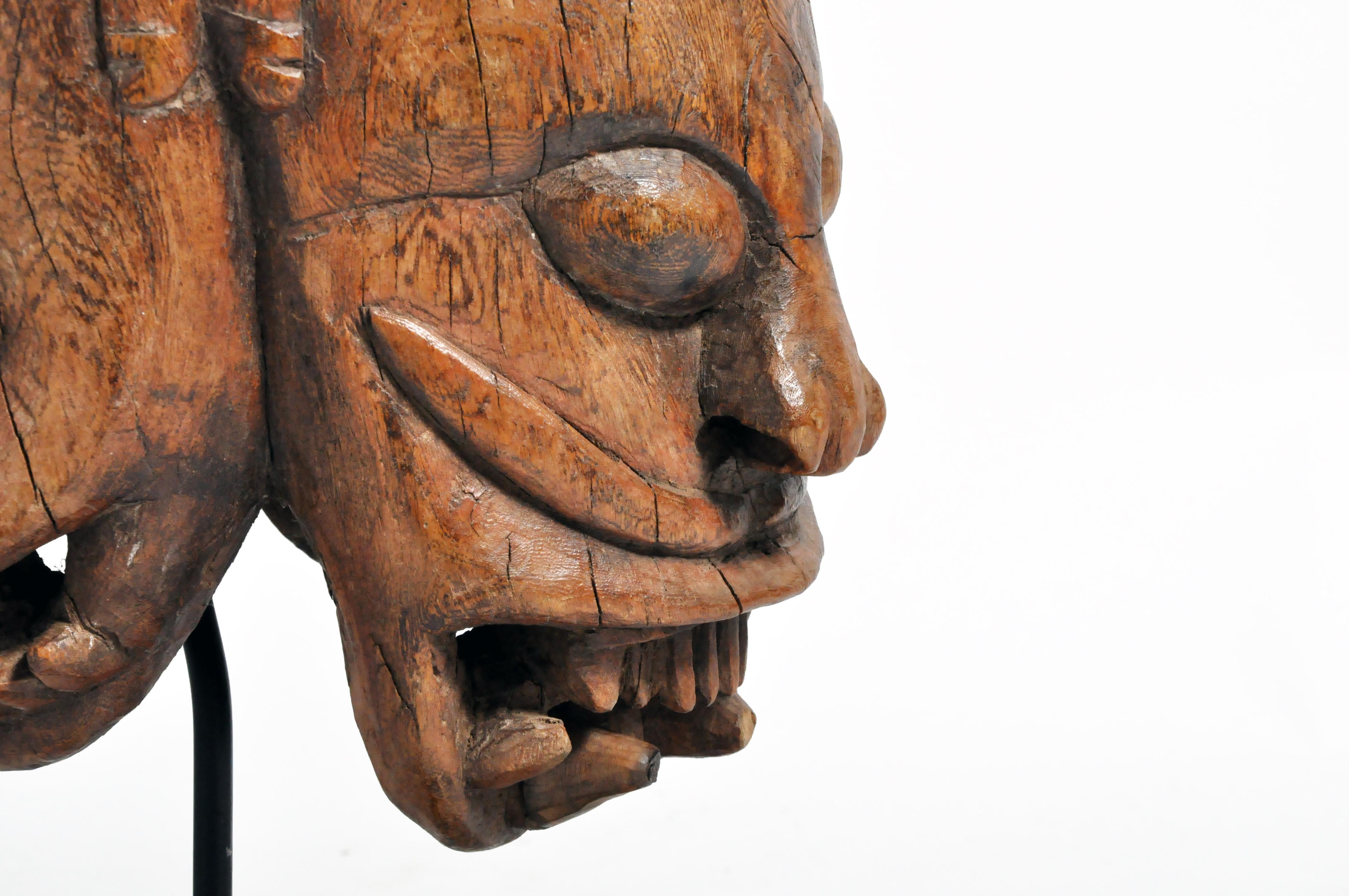 Indian Wooden Mask 11