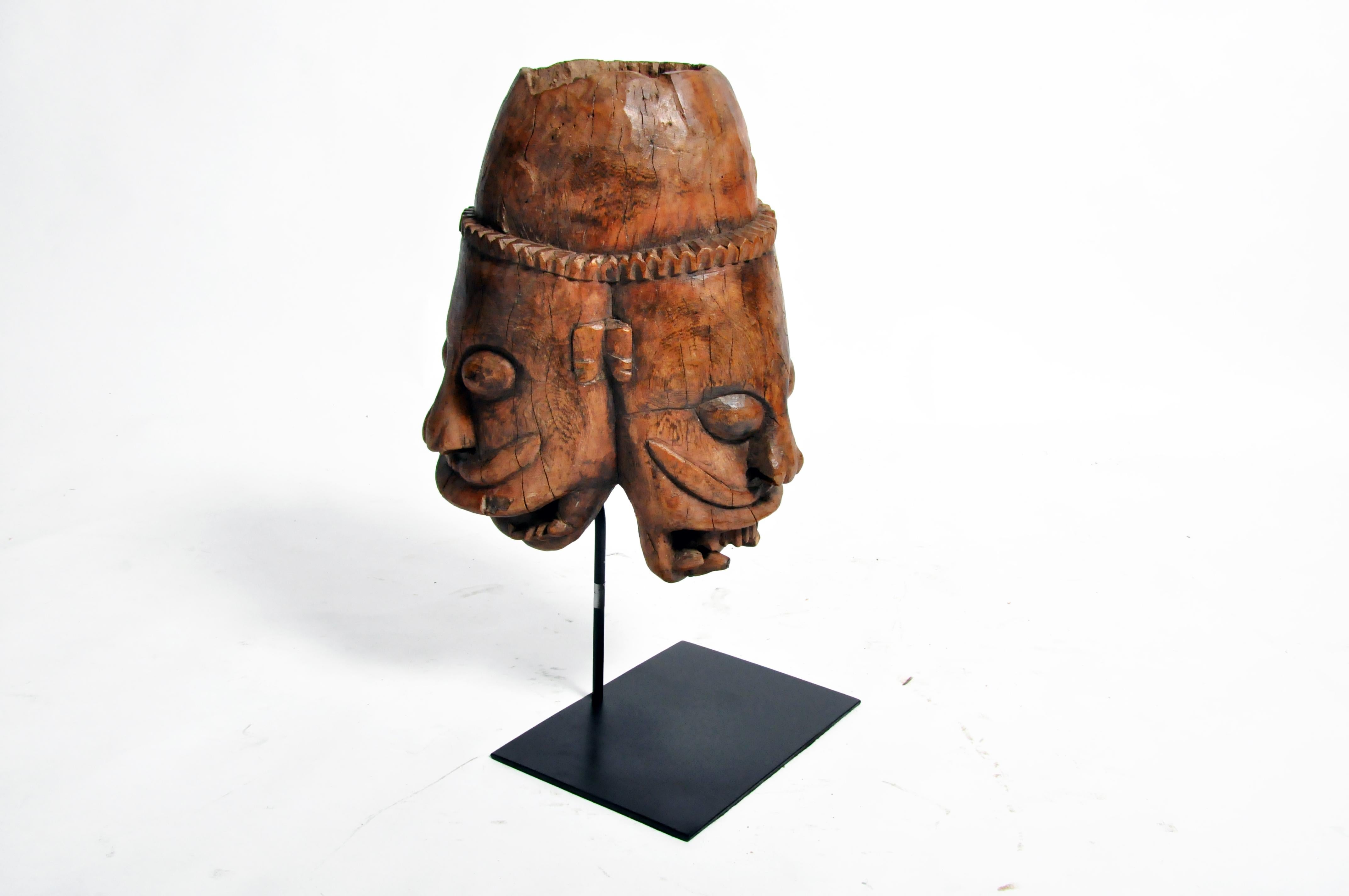 Indian Wooden Mask 12