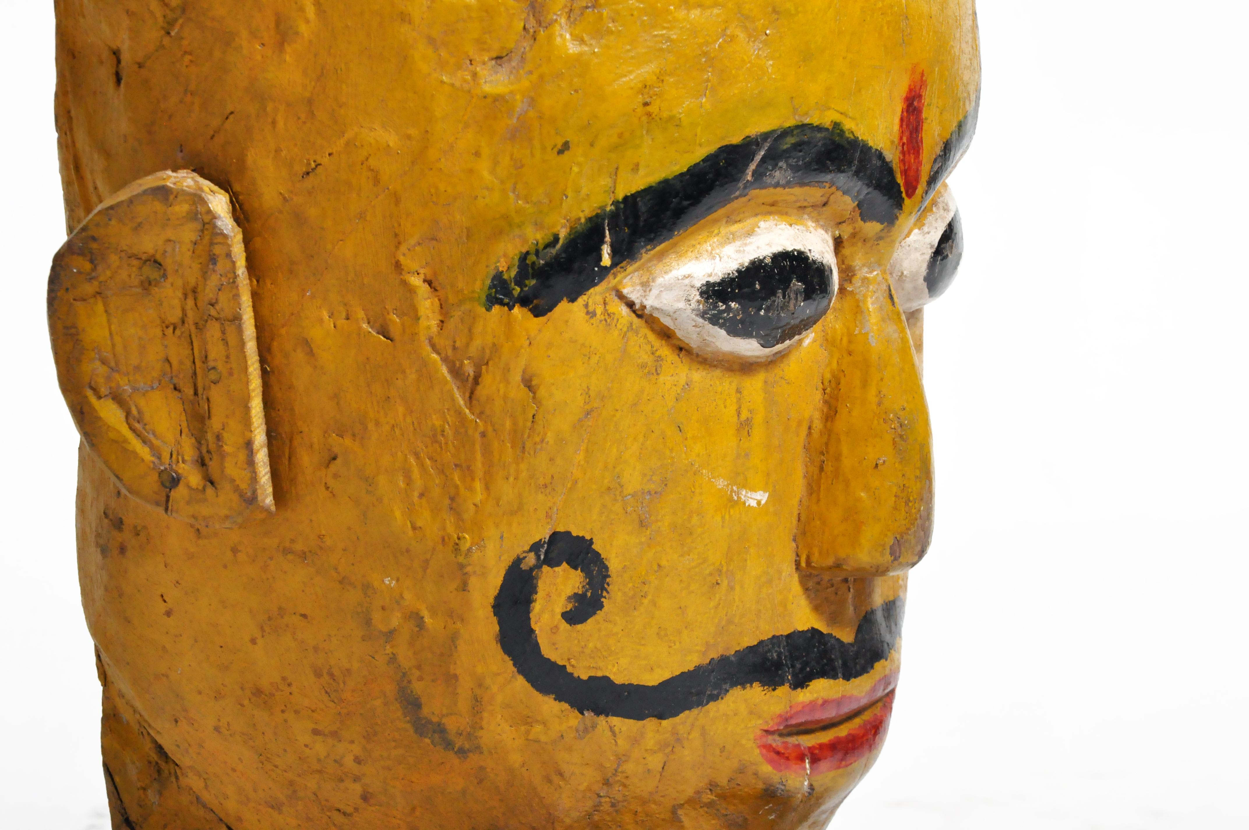 Indian Wooden Mask 13