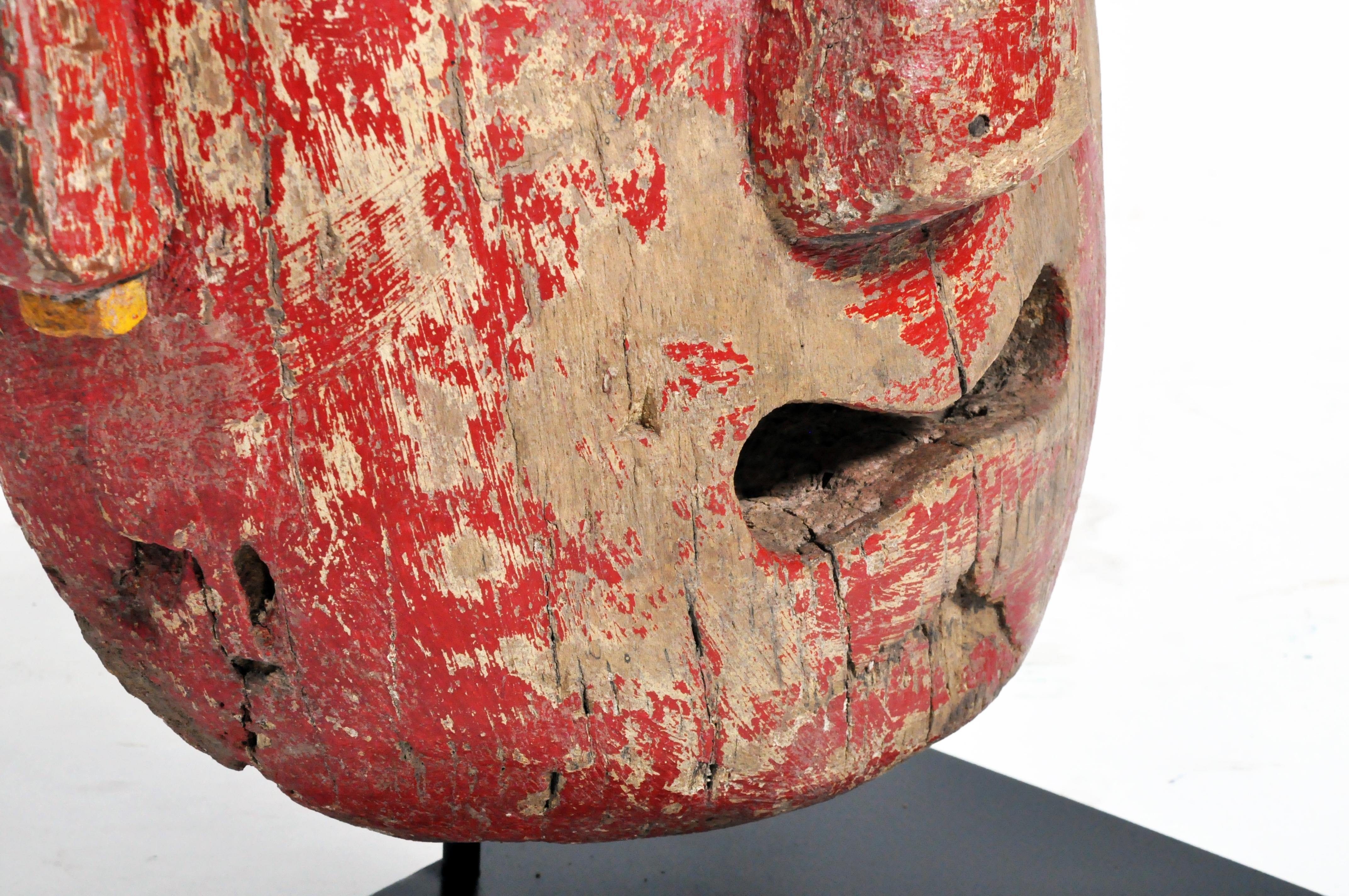 Indian Wooden Mask 14