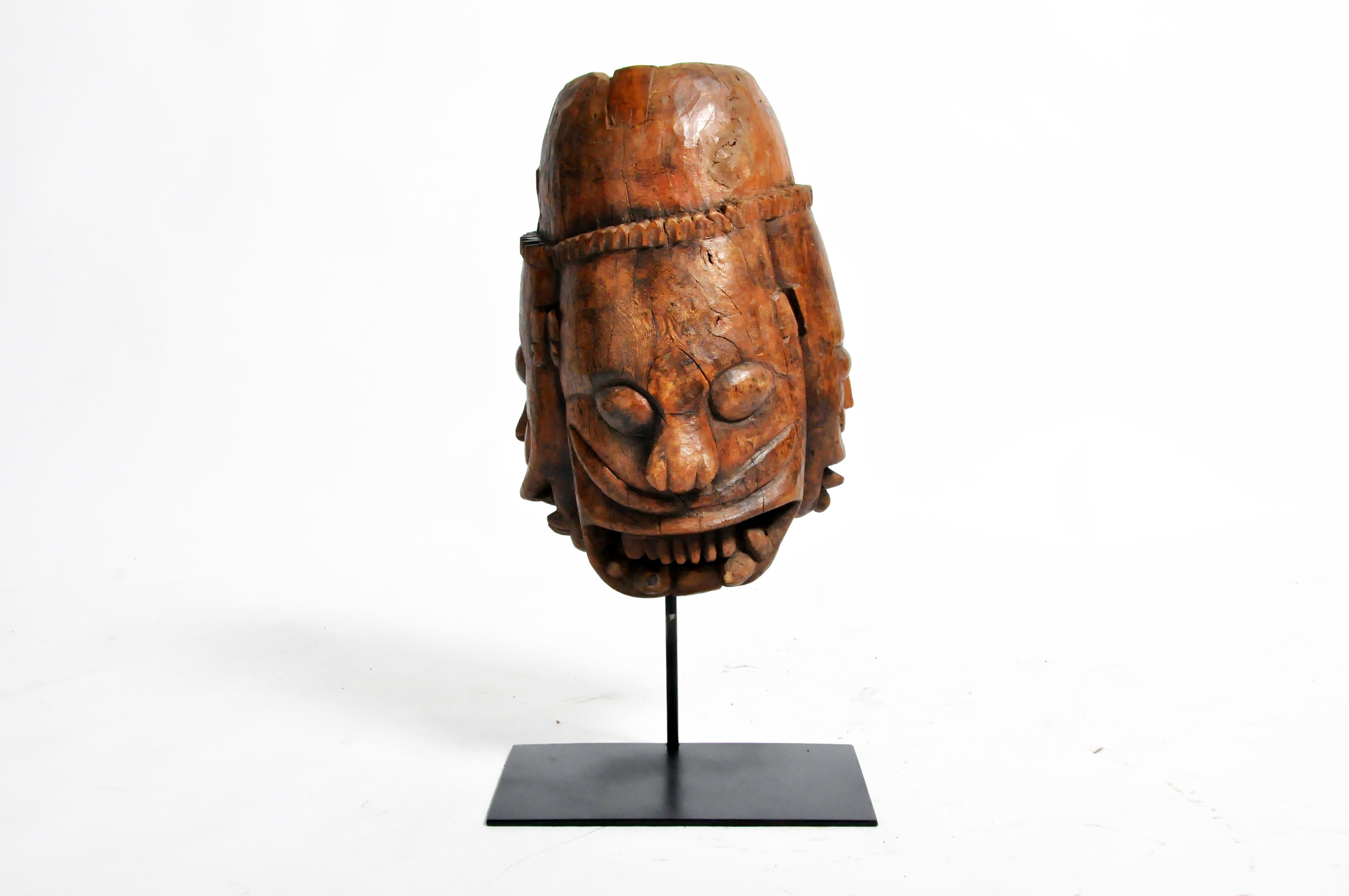 Indian Wooden Mask 14