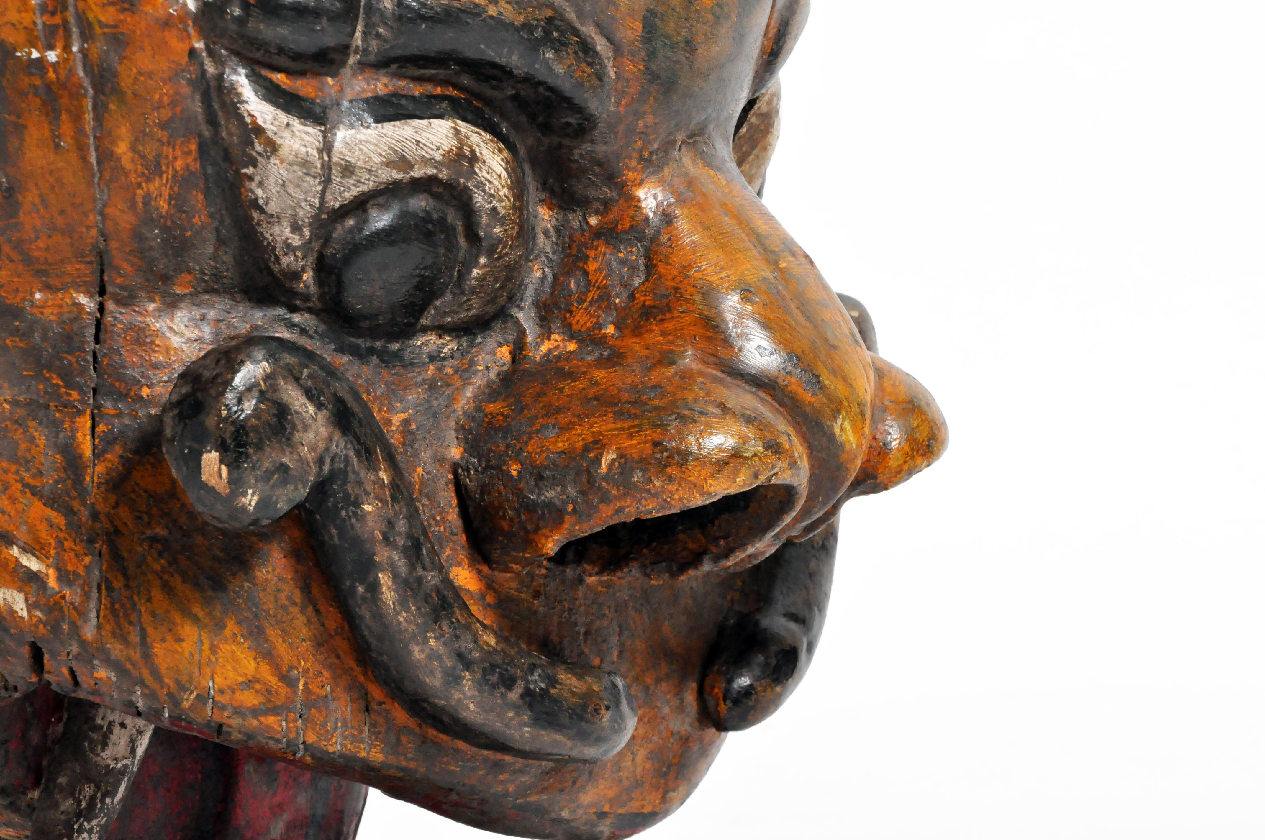 Indian Wooden Mask 14